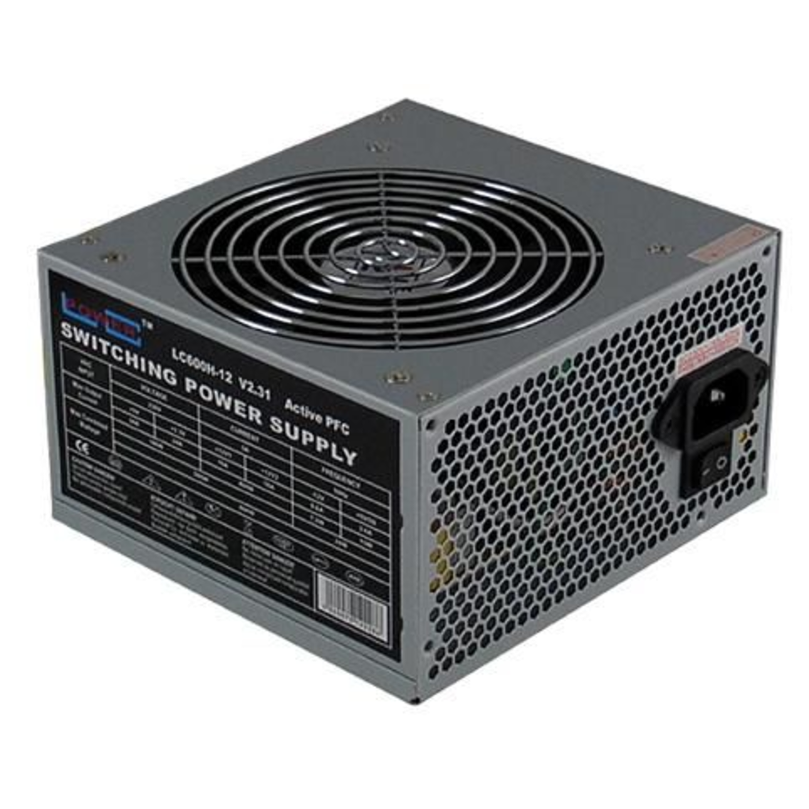 LC Power Power Supply 600W LC600H-12cm Ver.2.31