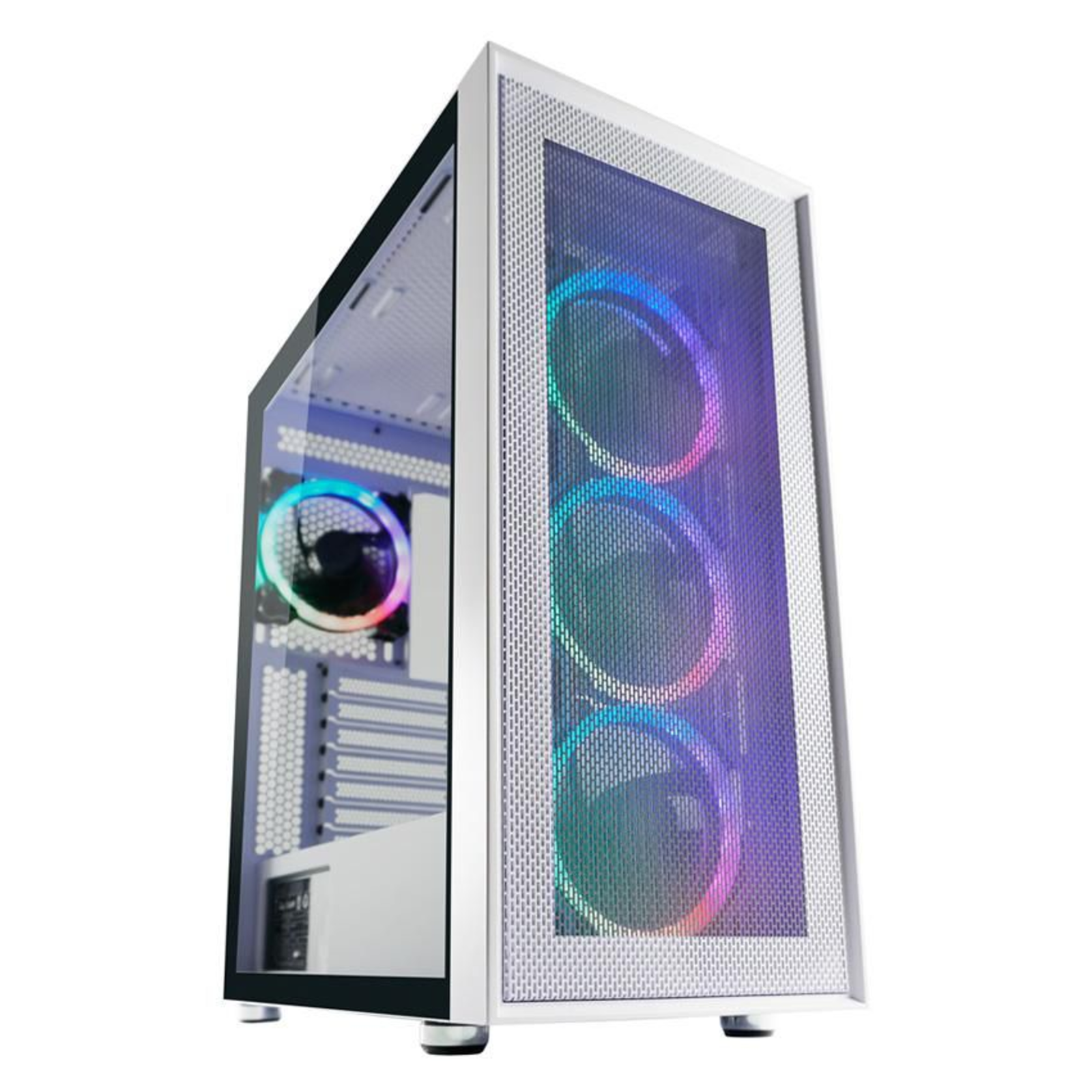 LC Power Case Midi Gaming 802W White Wanderer X