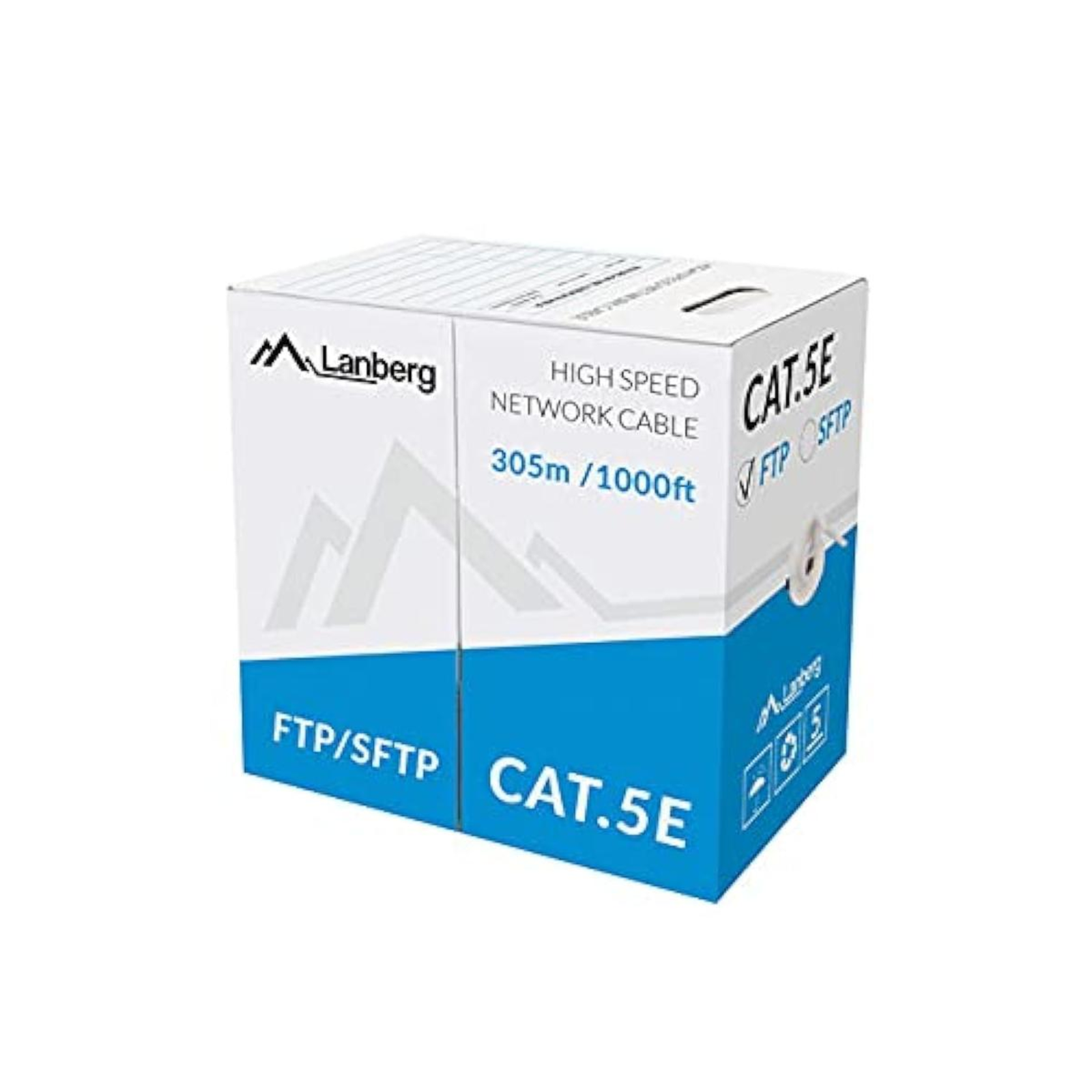 Lanberg LAN FTP Cable 100MBS 305M WIRE CCA GREY