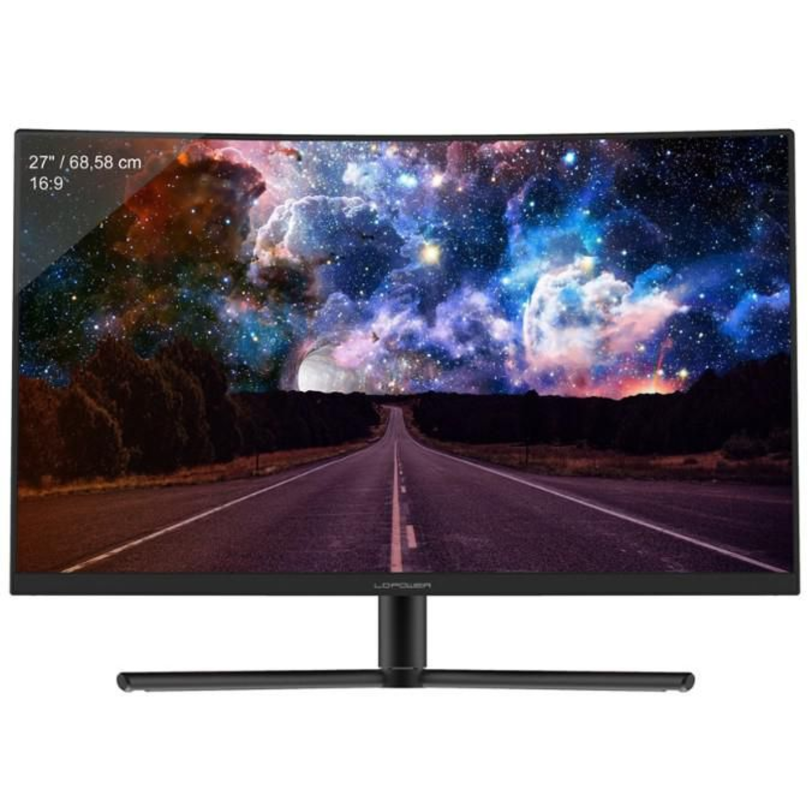 LC Power 27 Inch68,58cmTFT Gaming LC-M27-FHD-240-C Curved H Retail