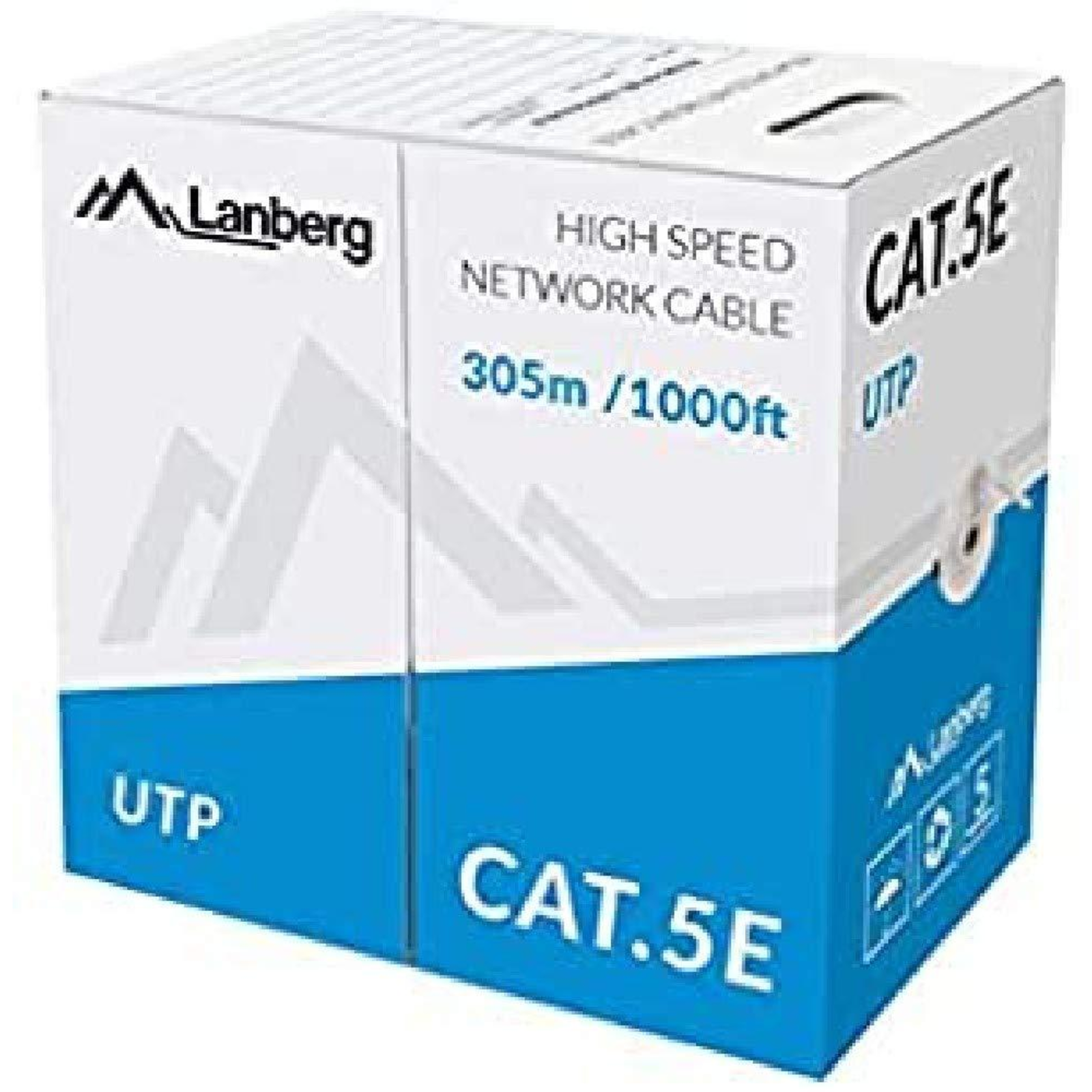 Lanberg LAN UTP Cable 100MBS 305M WIRE CCA GREY