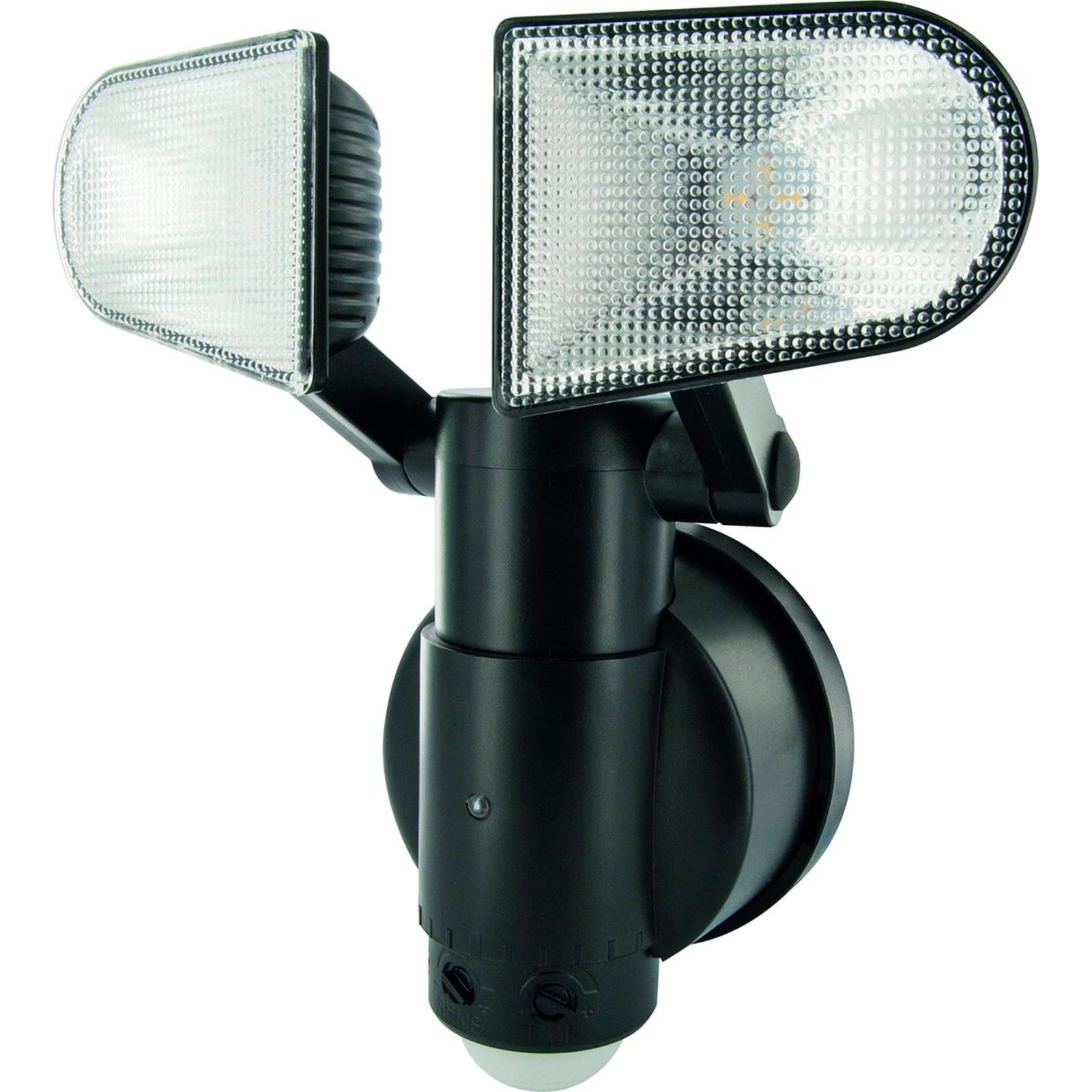 Schwaiger LED 2-fold Sensor Light 400 Lumen Black