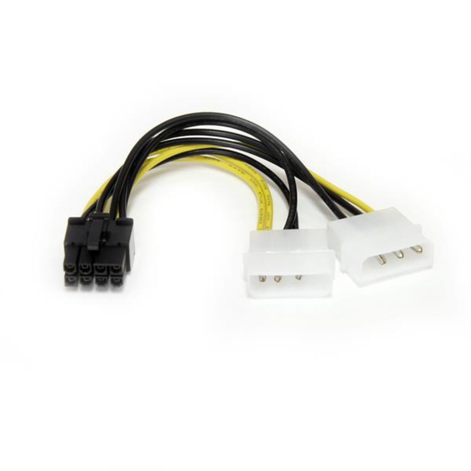 StarTech.com 15cm LP4 to 8-pin PCI Express Graphics Card Power Cable PCIe Adapter Supply Internal