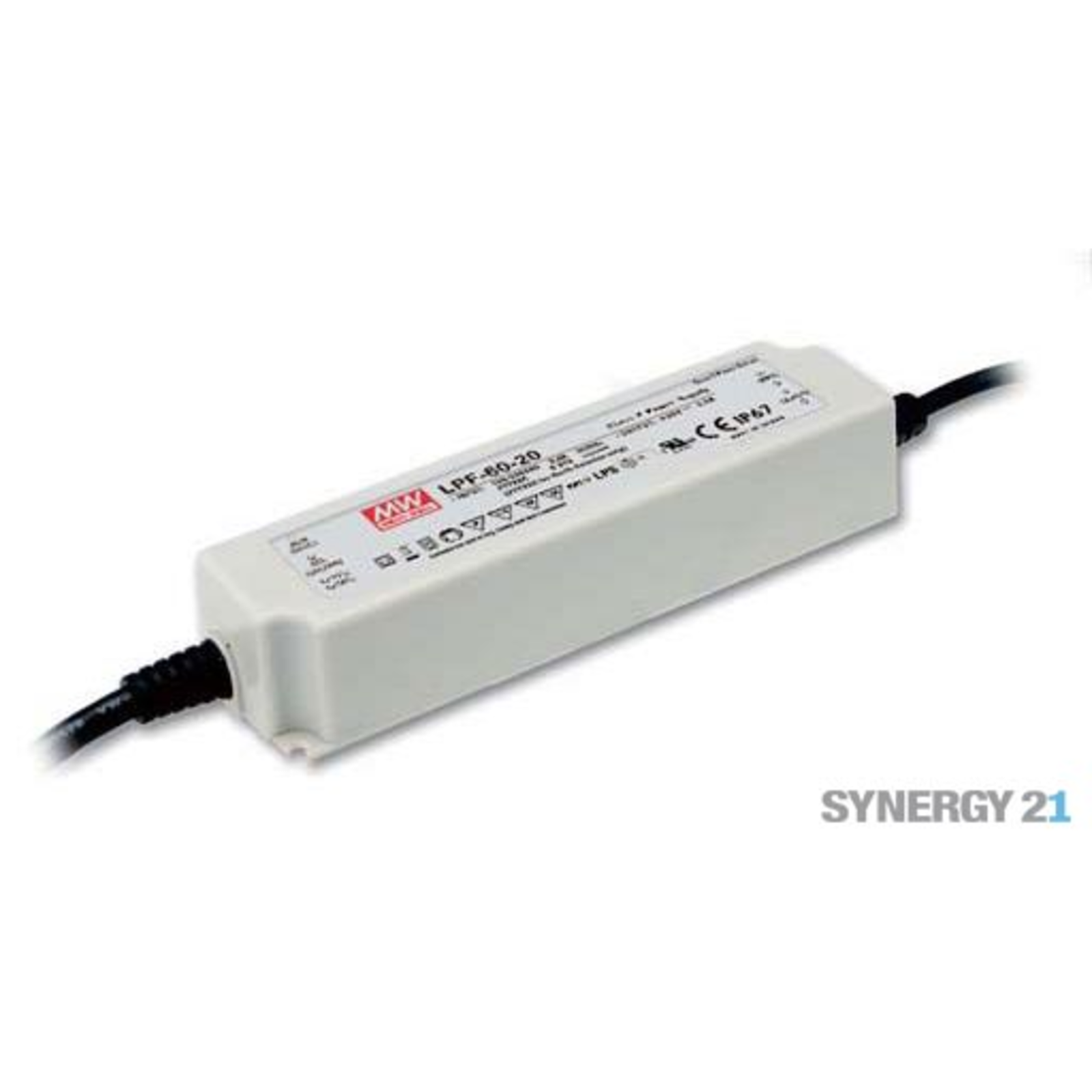 Mean Well LPF-60-24 60 W IP67 50000 H Taiwan 90 305 V 47 63 Hz