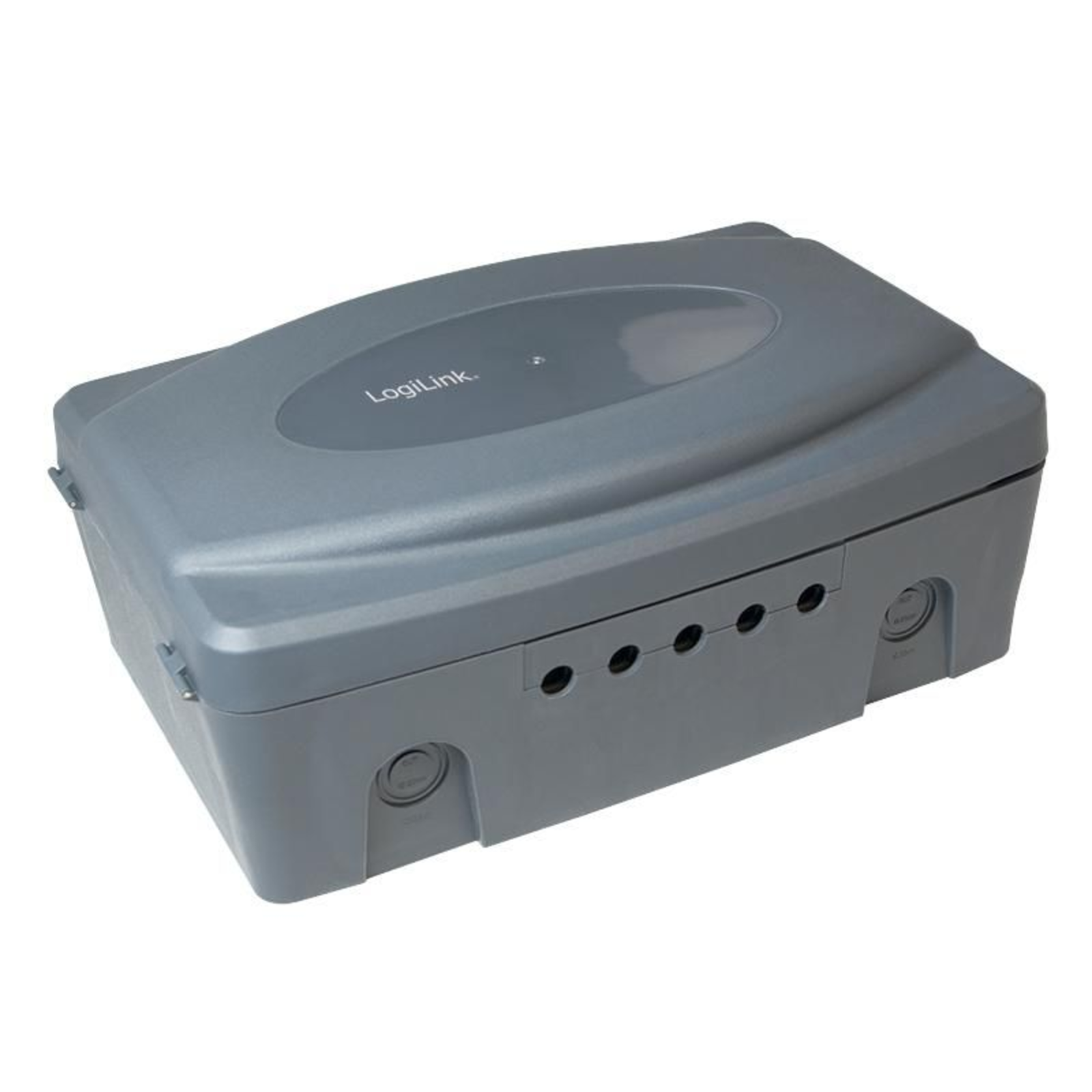 LogiLink Weatherproof IP54 Outdoor Electronics Box Grey