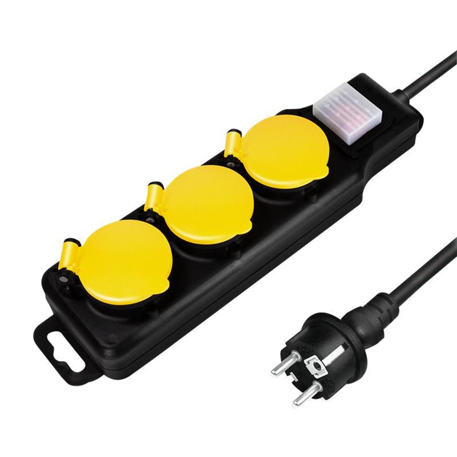 LogiLink 3 Sockets IP44 15m