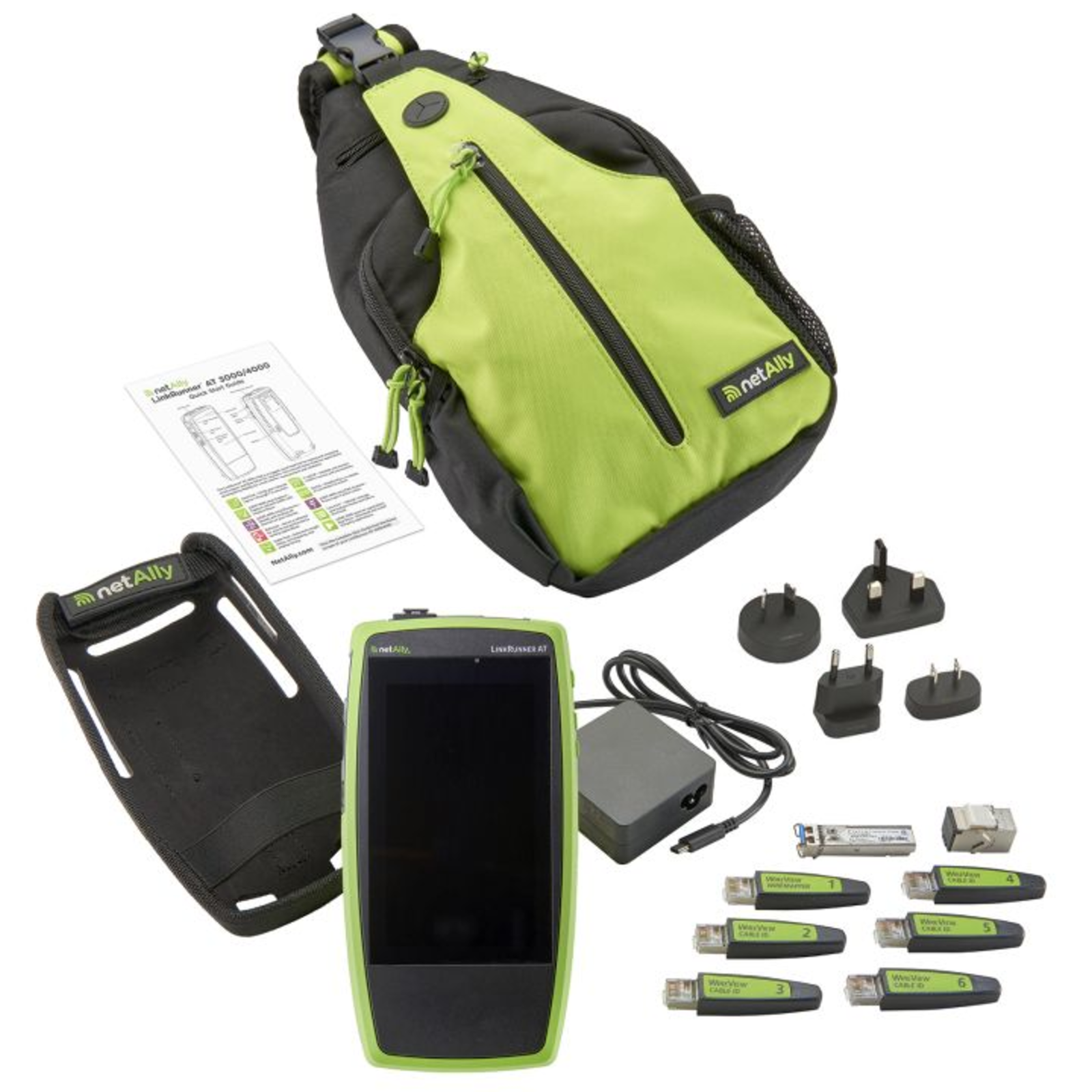 NetAlly LinkRunner at 4000 Integrated Battery Lithium-ion (Li-Ion) 3.63 V 180 Min