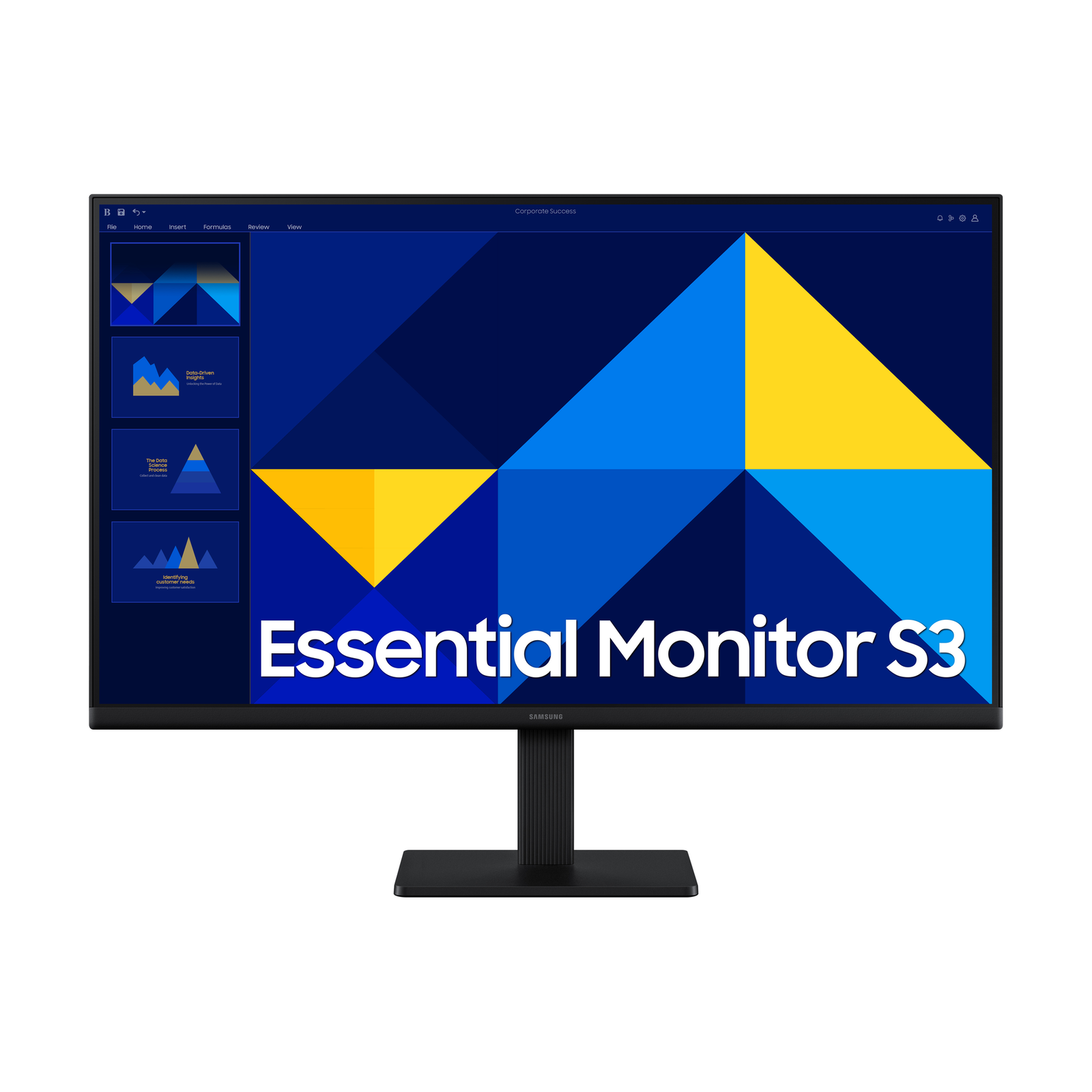 Samsung Hanwha 24inch LS24D302GAUXEN 169 Flat Screen (TFT/LCD) 61 Cm