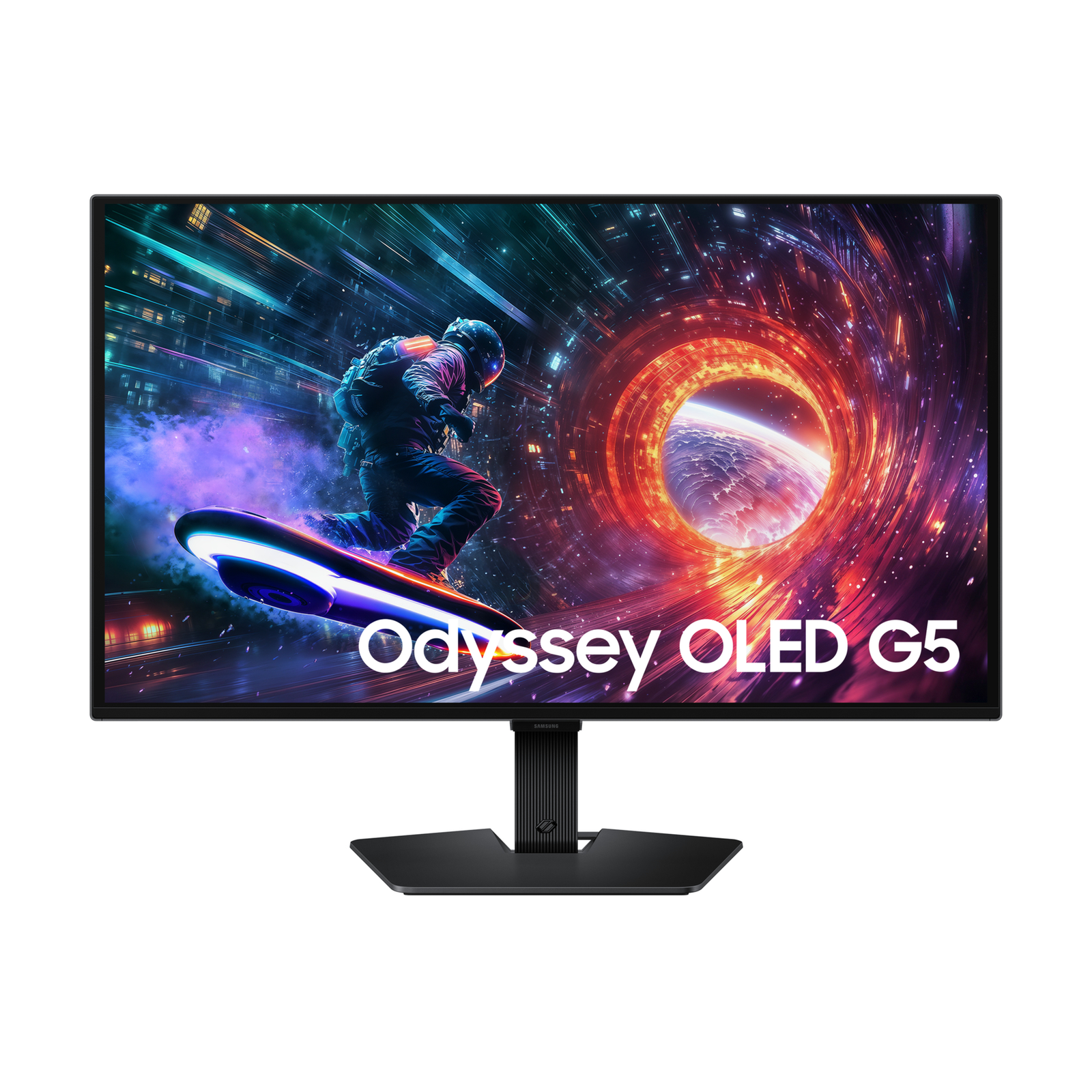 Samsung 27 Inch Odyssey Gaming Monitor QD OLED Flat Black
