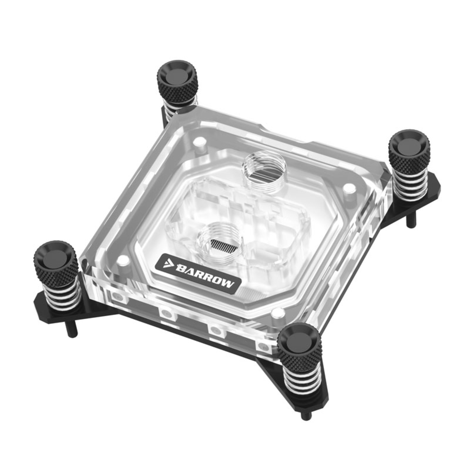 Barrow Intel CPU Water Block RGB Acrylic Black