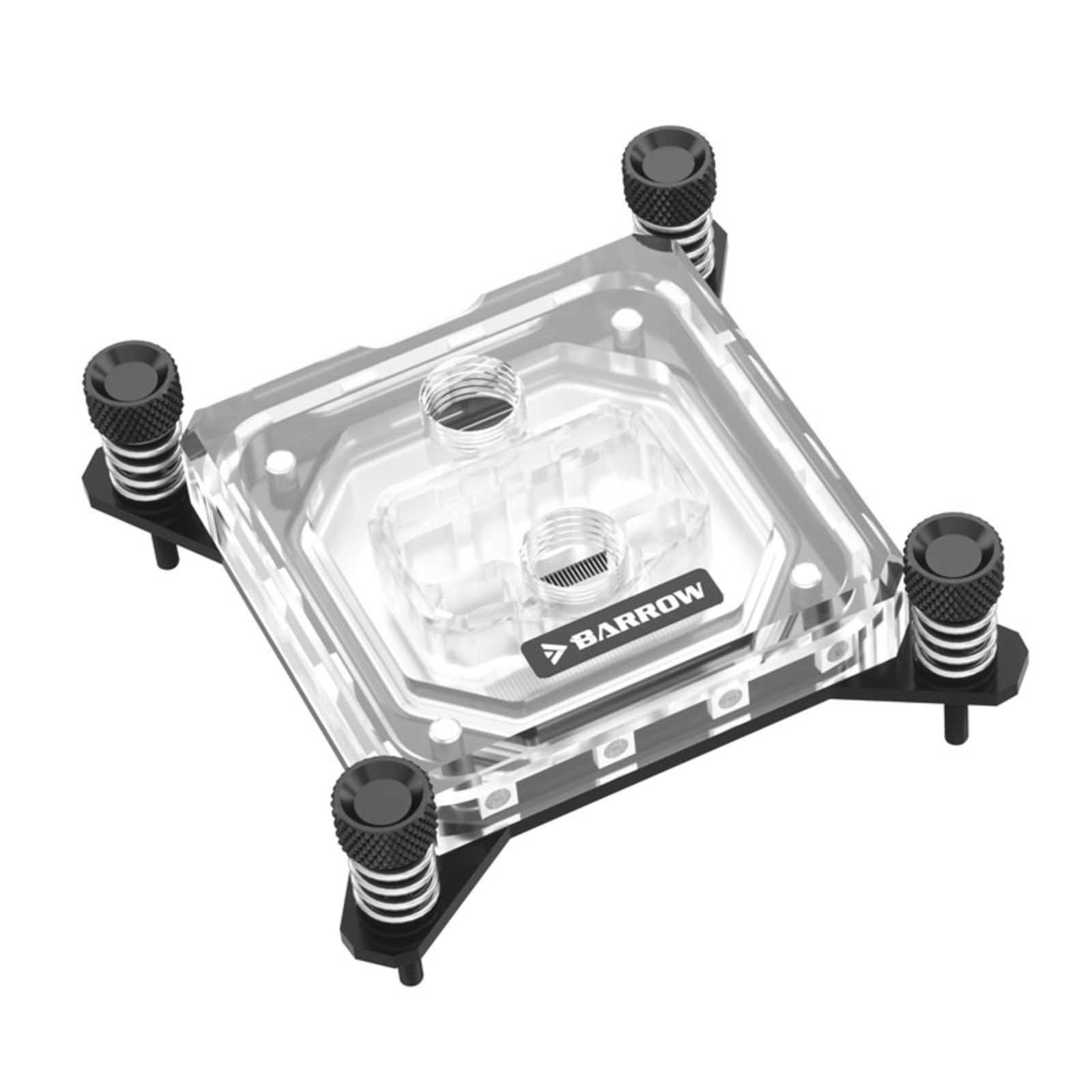 Barrow Intel CPU Water Block RGB Acrylic Black