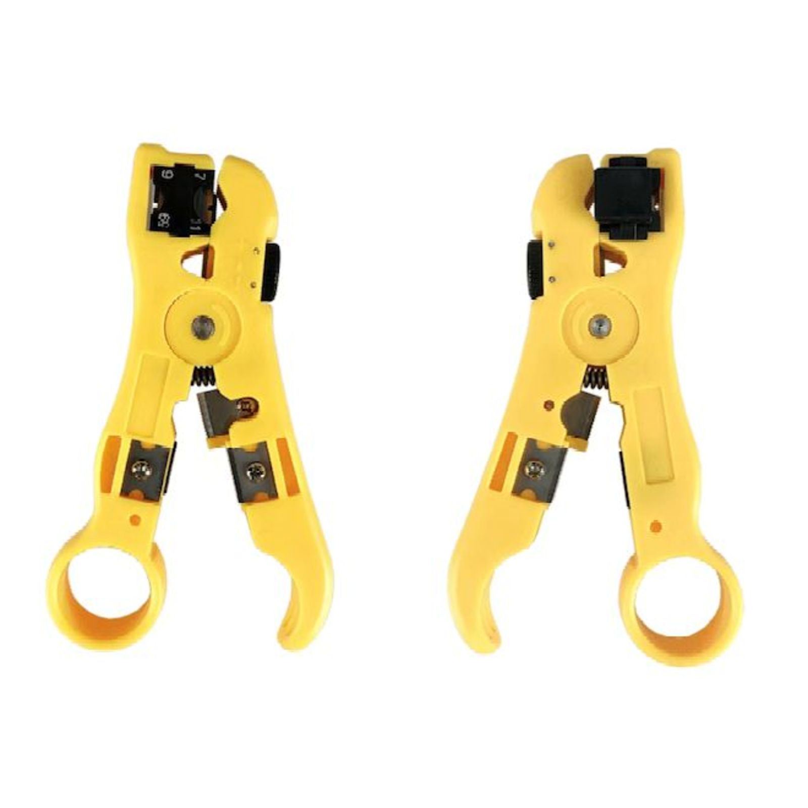 Lanview LVN125455 cable crimper Stripping tool Yellow