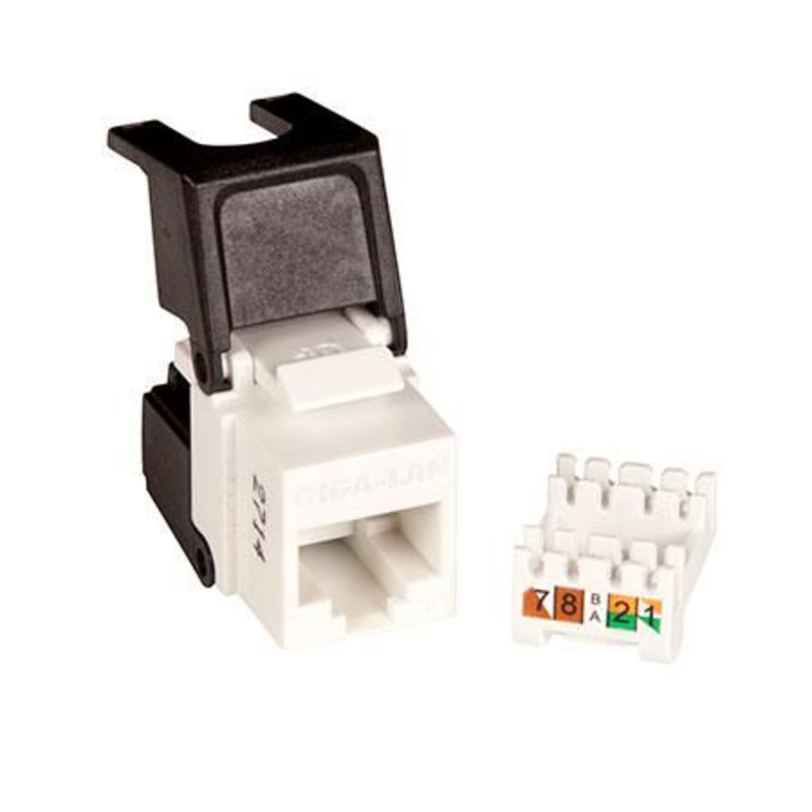 LANVIEW PRO Cat5e Unshielded Flip Jack Keystone