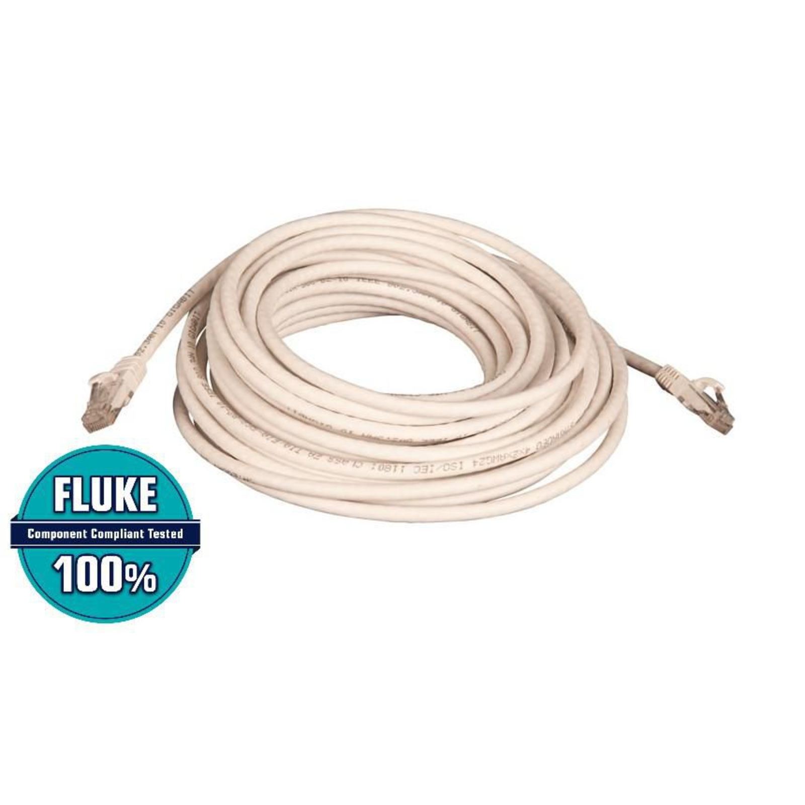 LANVIEW Cat6A U/UTP Network Cable White LSZH 10M