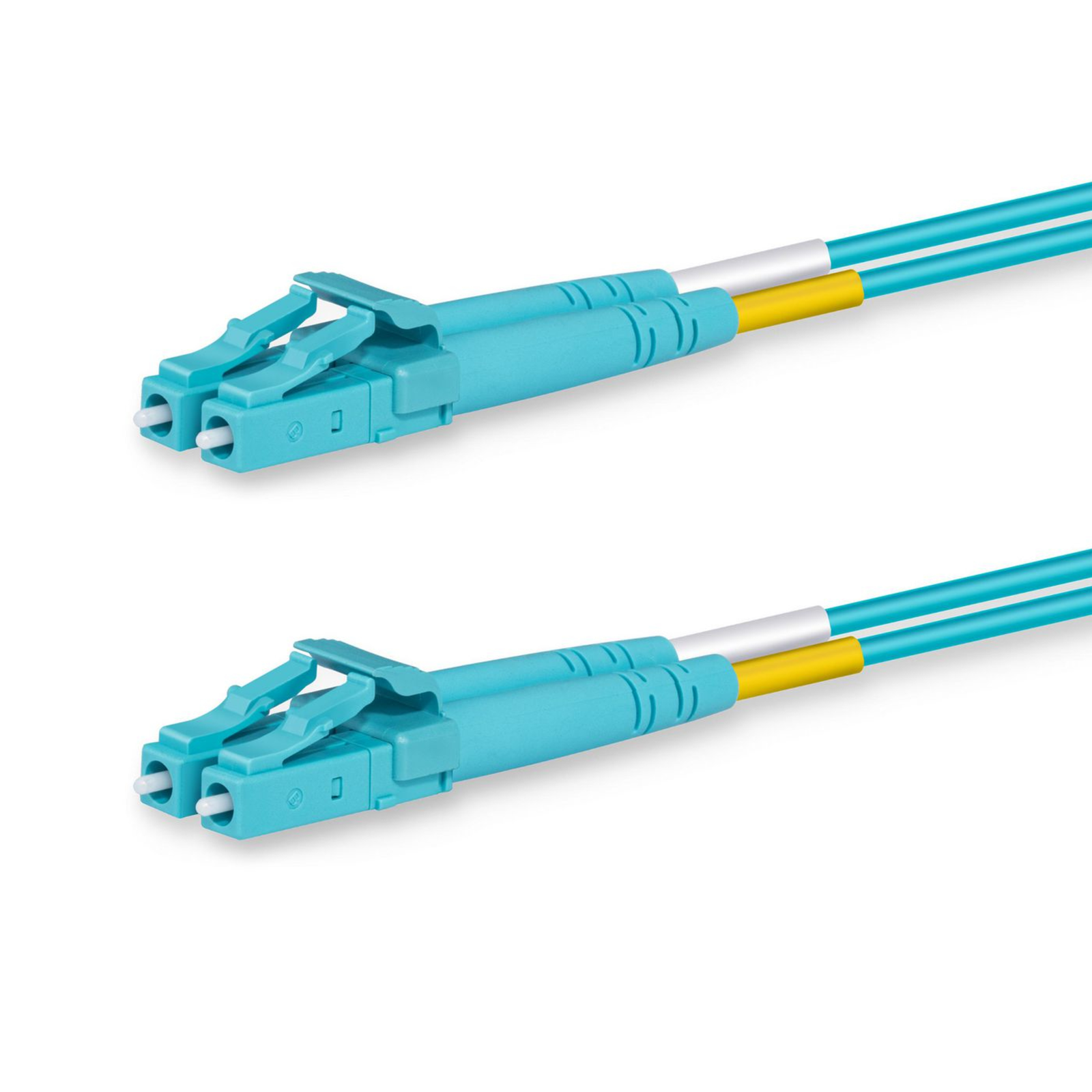 LANVIEW LC-LC Multi Mode Fibre Cable Dublex OM3 50/125 LSZH 5M