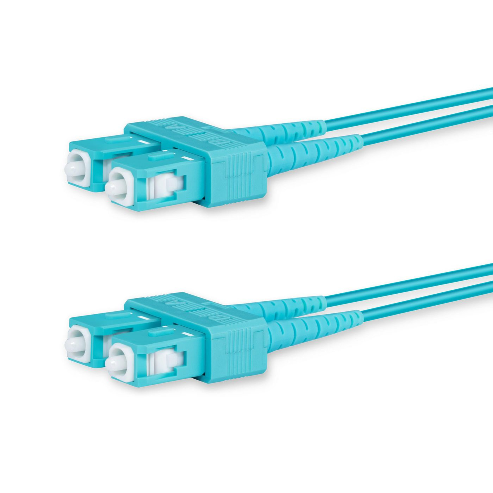 Lanview LVO231476 InfiniBand/fibre optic cable 10 m 2x SC Aqua colour