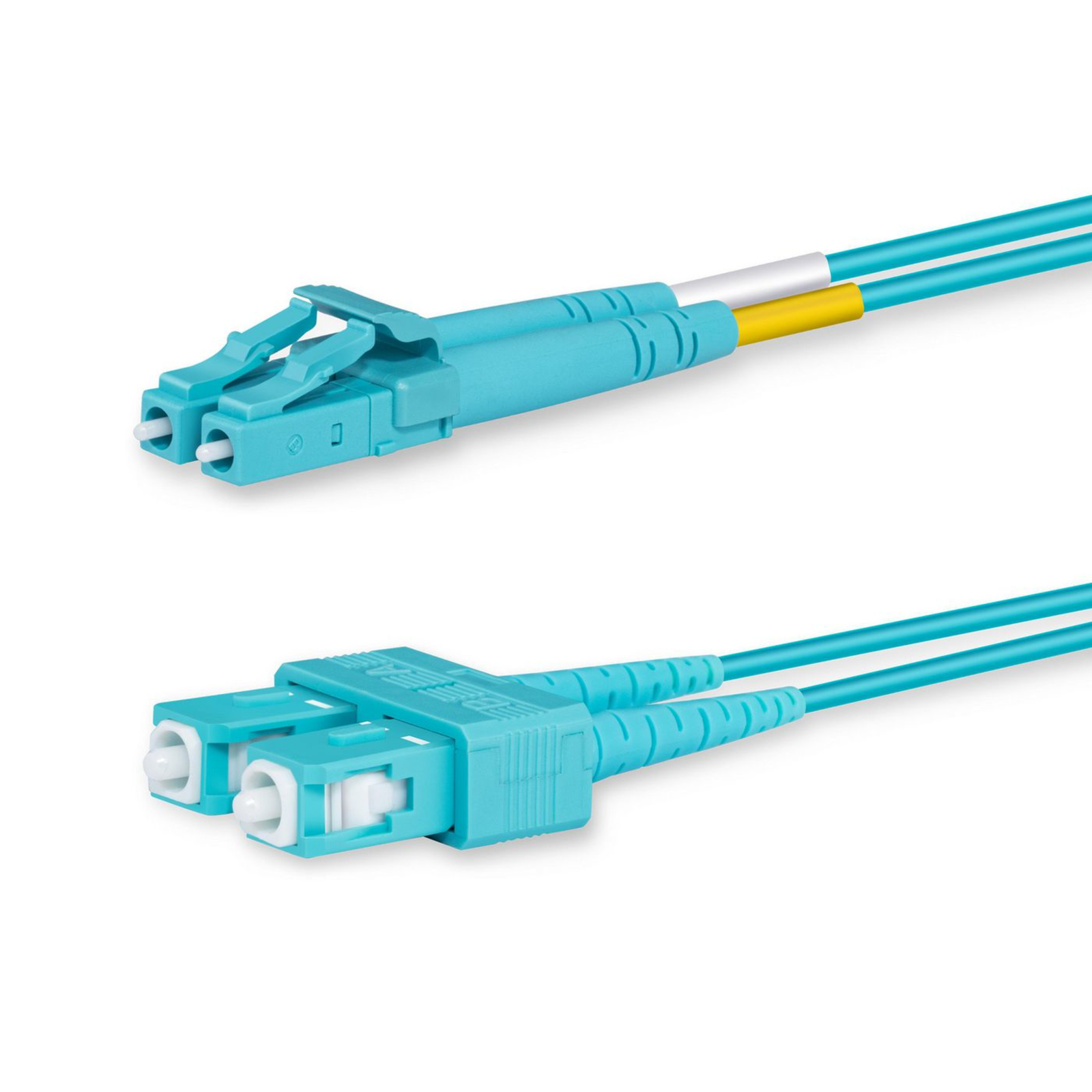 Lanview LVO231477 InfiniBand/fibre optic cable 1 m 2x LC 2x SC Aqua colour