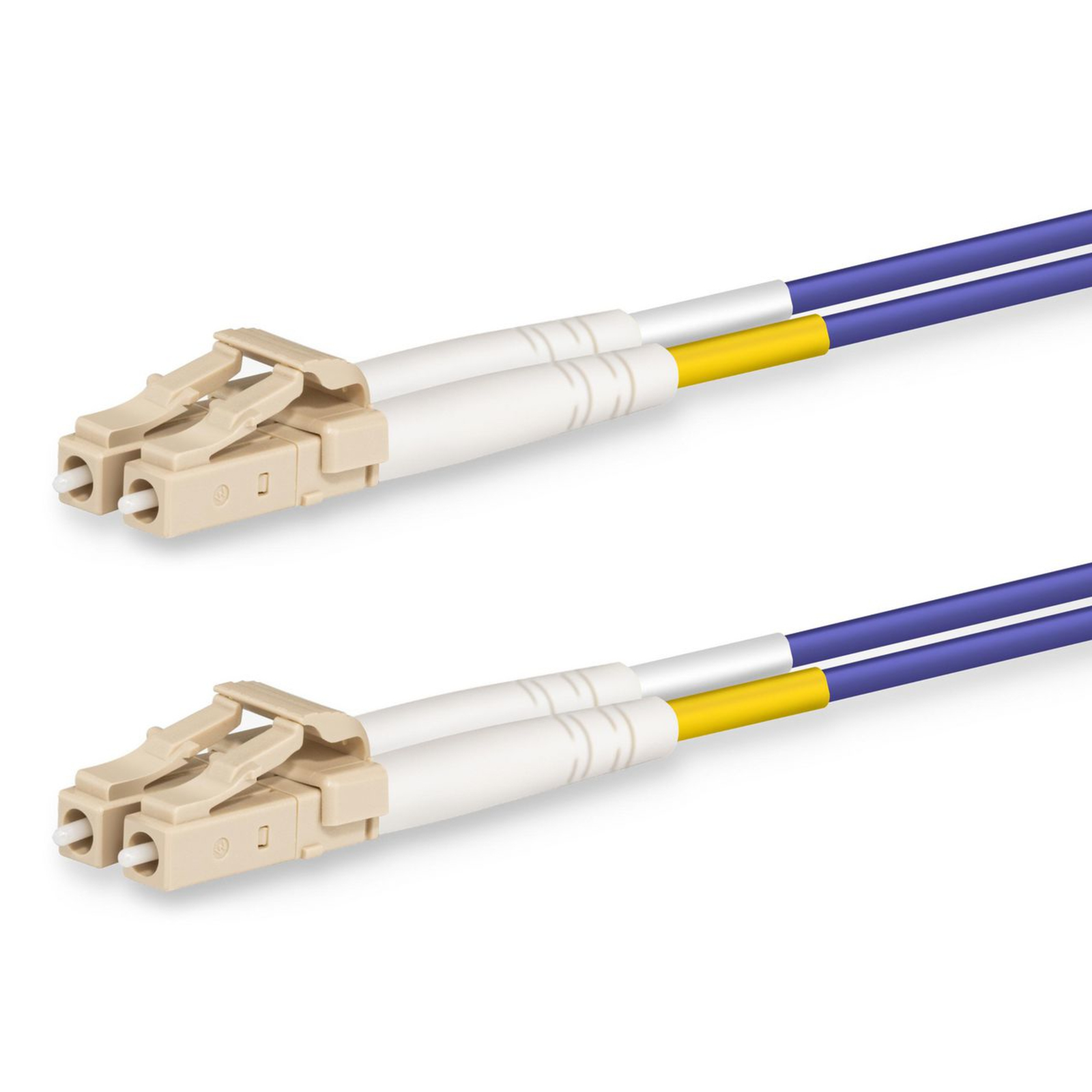 LANVIEW LC-LC Multi Mode Fibre Cable Dublex OM4 50/125 LSZH 3M