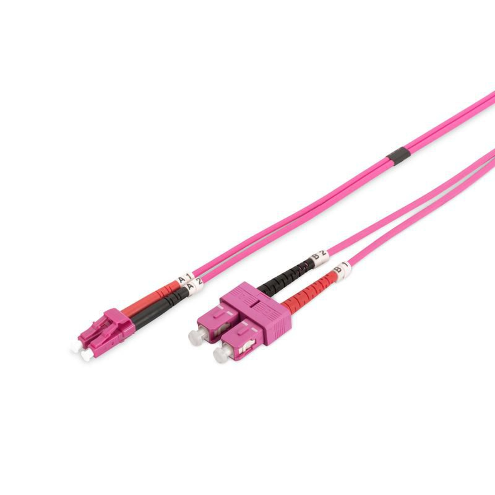 Lanview LVO231814 InfiniBand/fibre optic cable 2 m 2x SC 2x LC Purple
