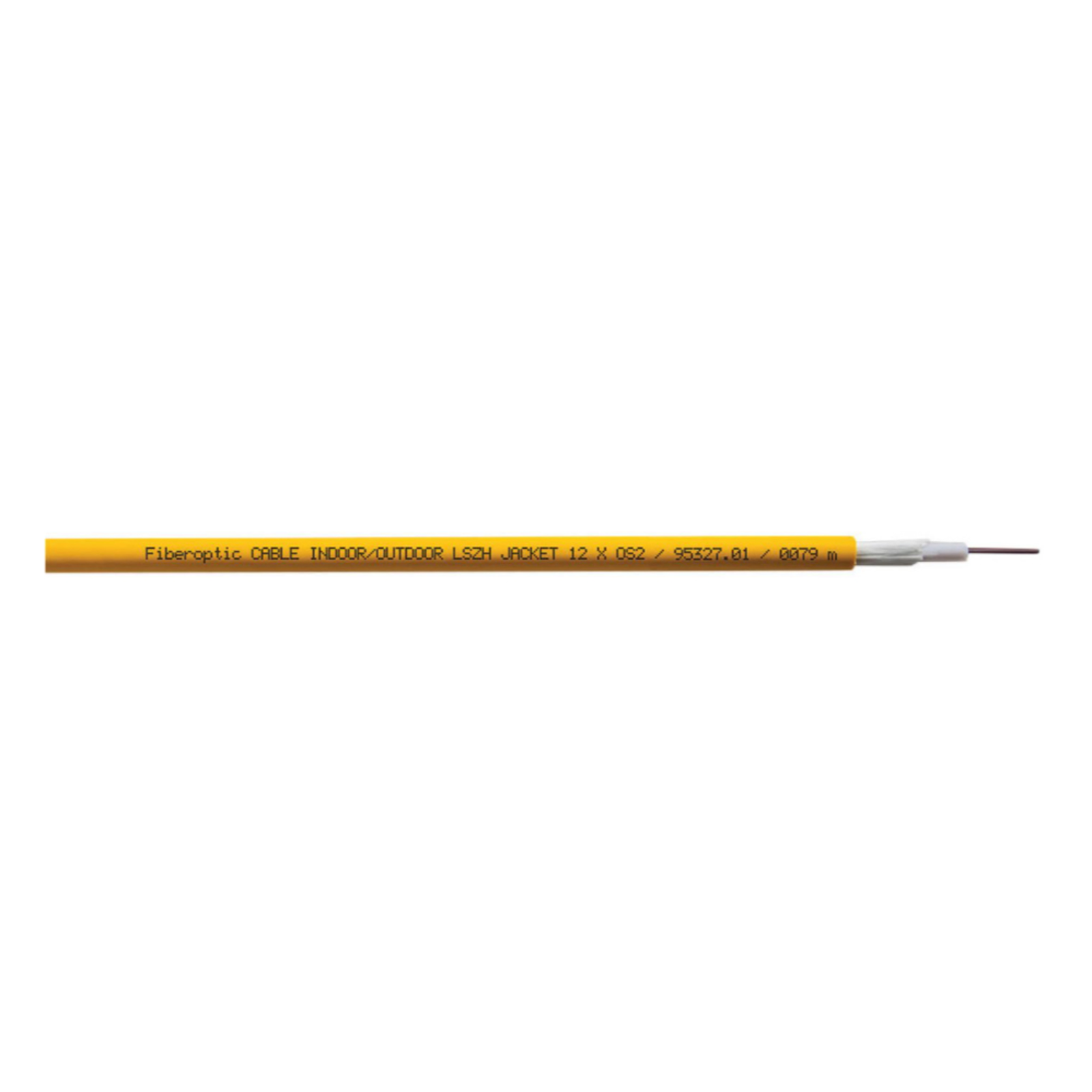 LANVIEW Fibre Cable 24 X 9/125 OS2 LSZH Indoor/outdoor 100m