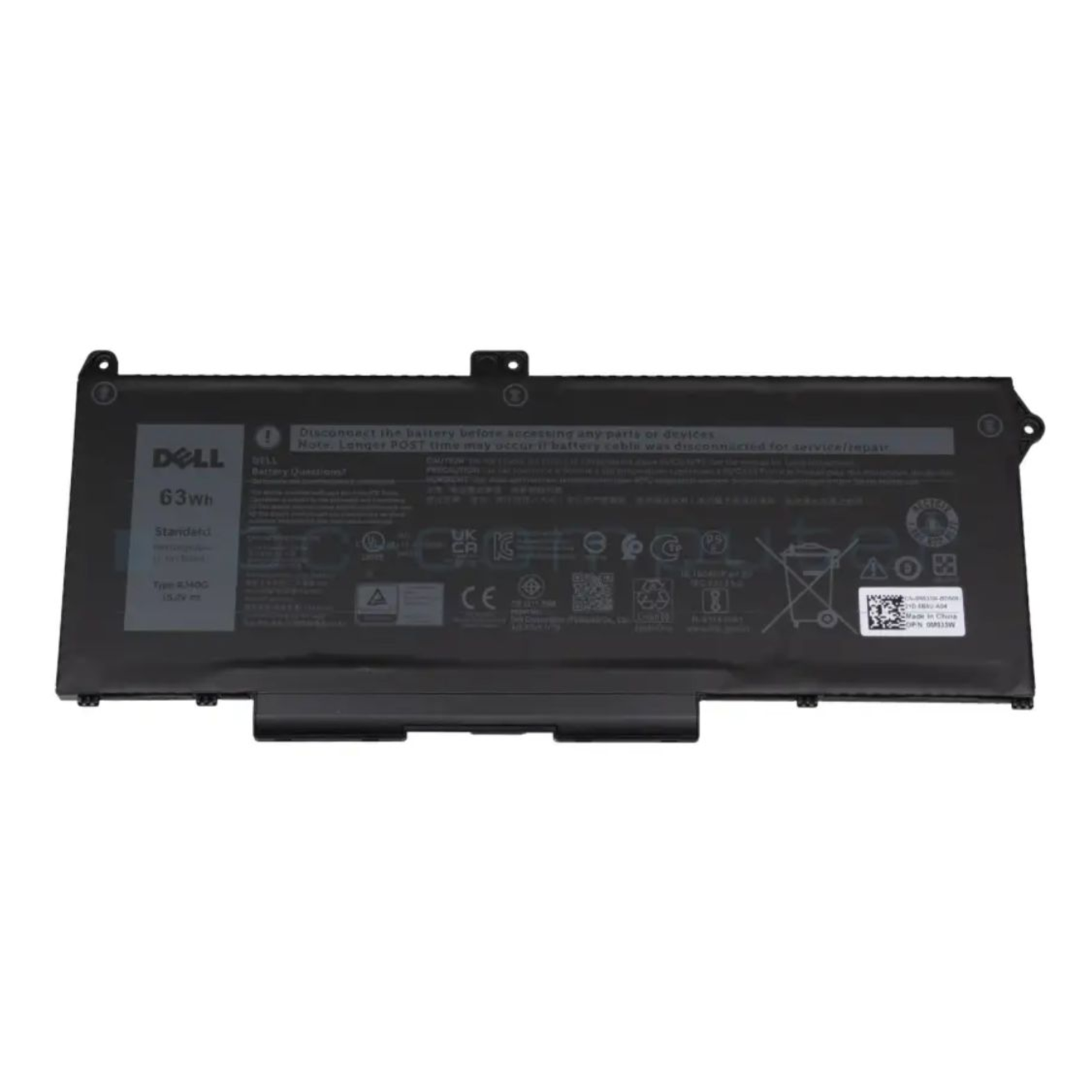 Dell Battery 63WHR 4C Lithium- Lon