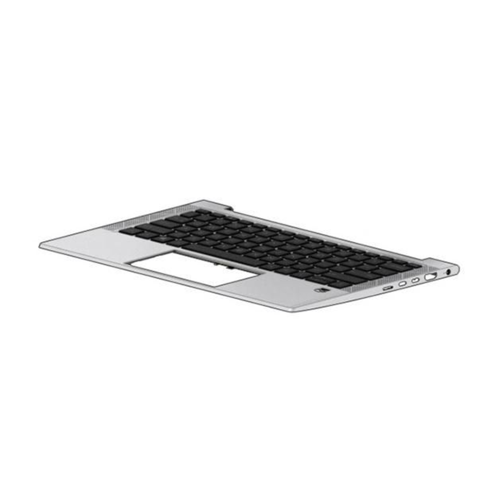 HPI 830 G7 G8 Topcover Keyboard India BL