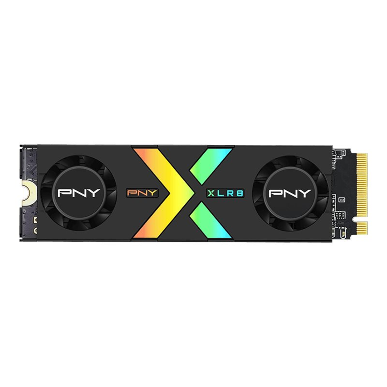 PNY SSD 2TB M.2 PCI-E NVMe Gen5 CS3150 HS RGB Bl Retail