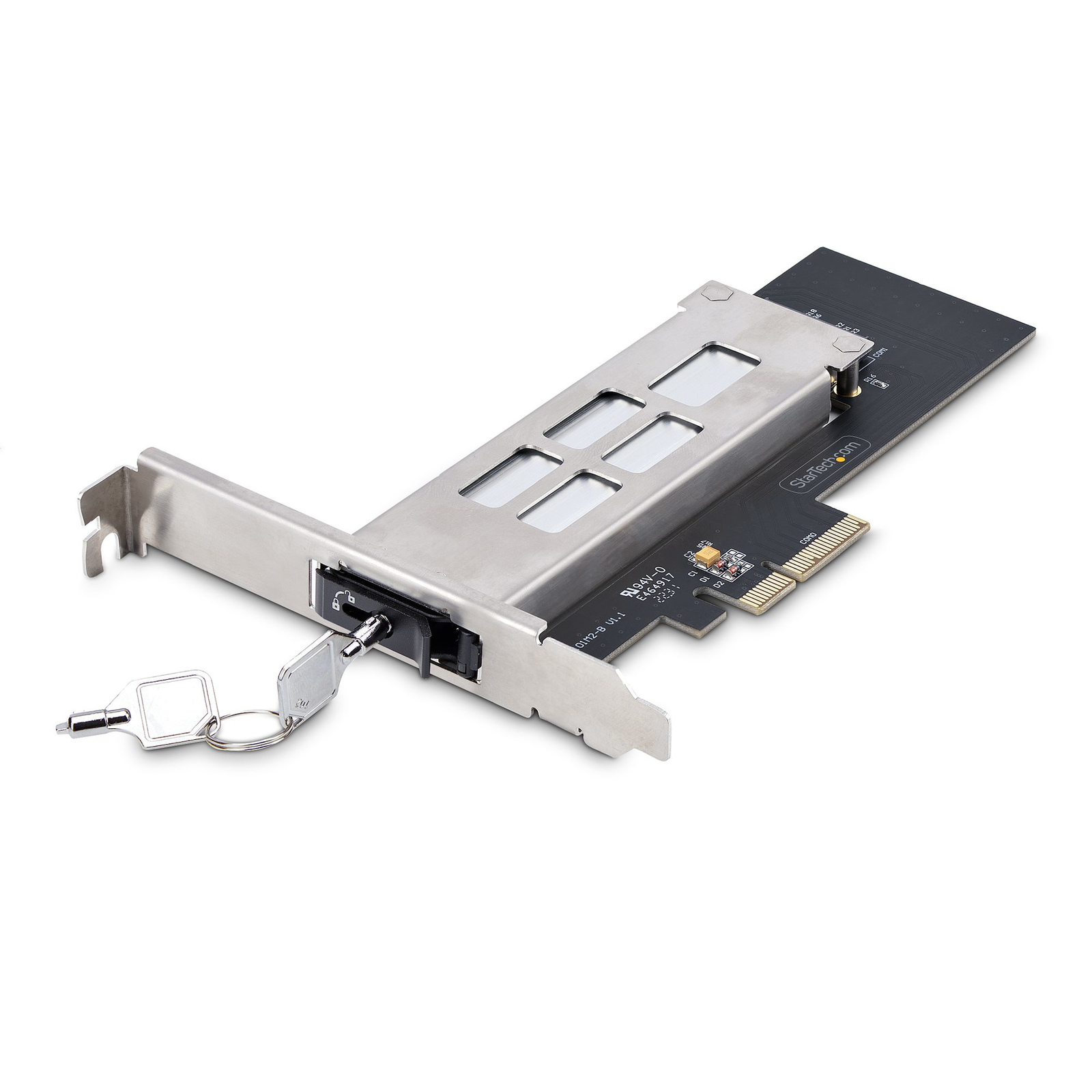 StarTech.com M.2 NVMe SSD to PCIe X4 Mobile Rack/Backplane with Removable Tray for PCI Expres