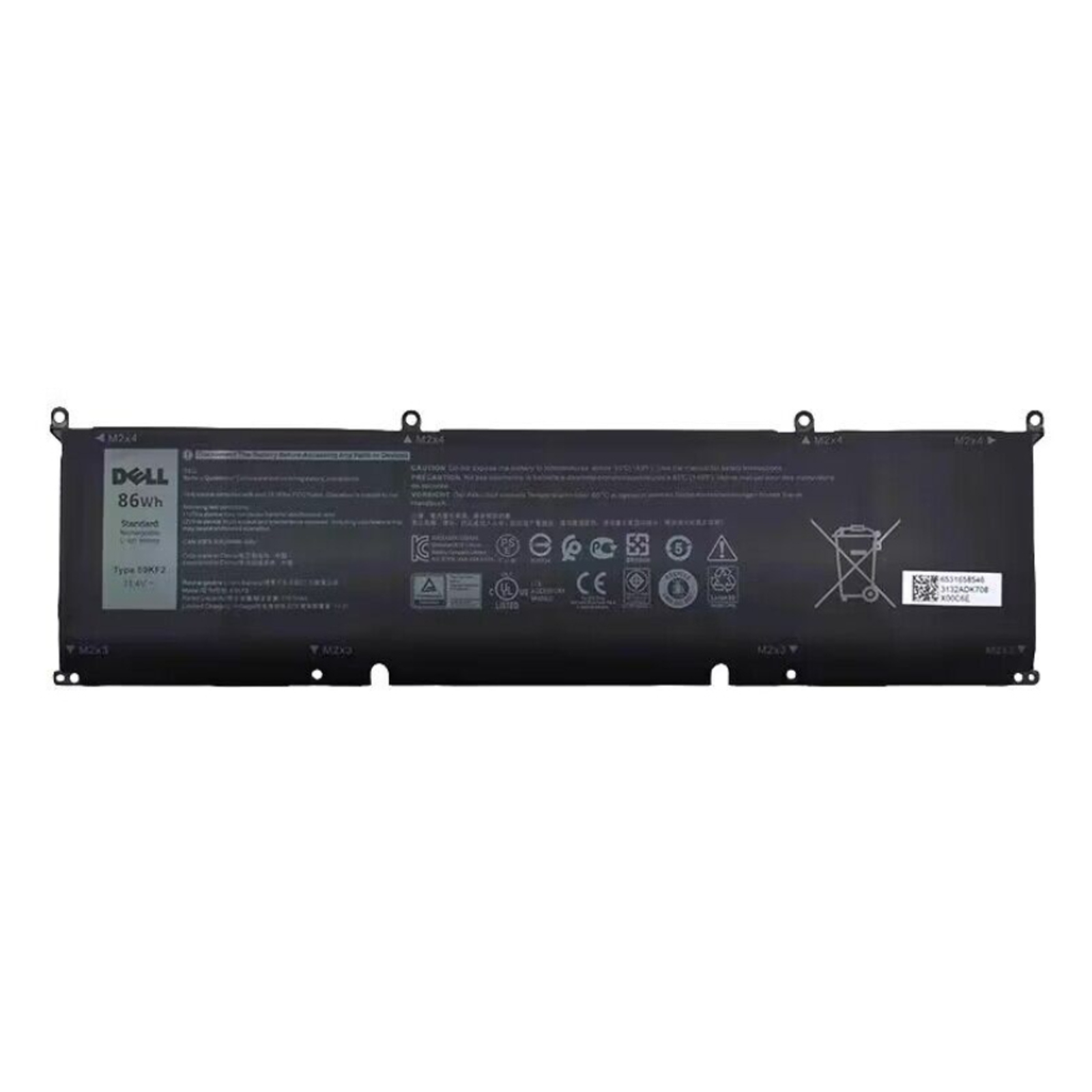 Dell Main Battery Pack 11.4V 7147mAh Precision 5550