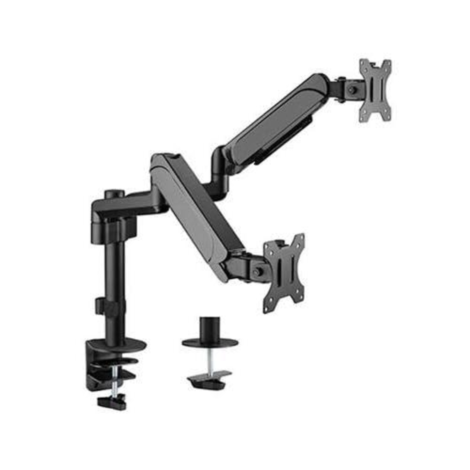 Gembird DESK ADJUSTABLEHOLDER for 2 MONITORS 17-32 100X100MM up to 9 KG