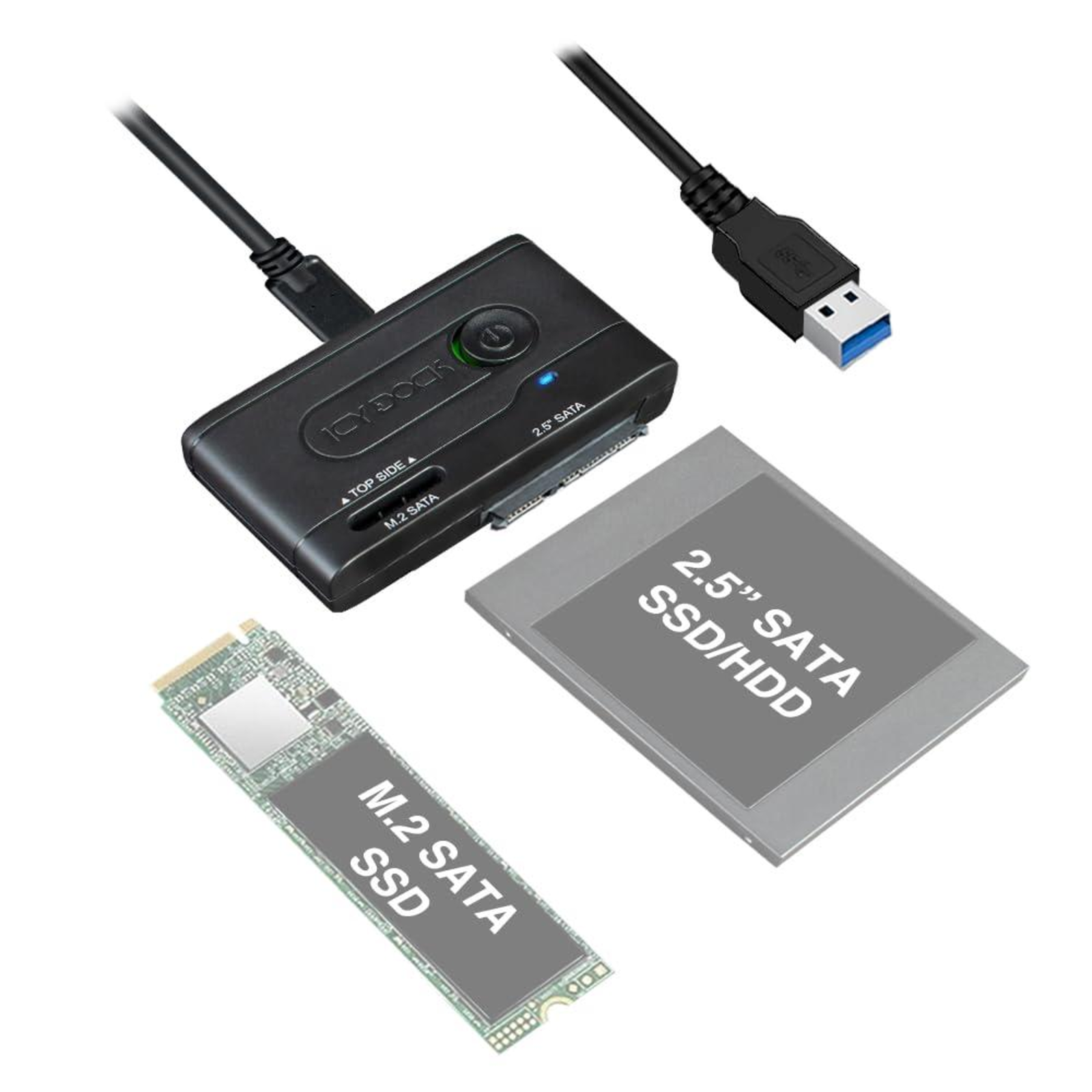 ICY DOCK Adapter IcyDock 1x M.2 SATA Or 2.5