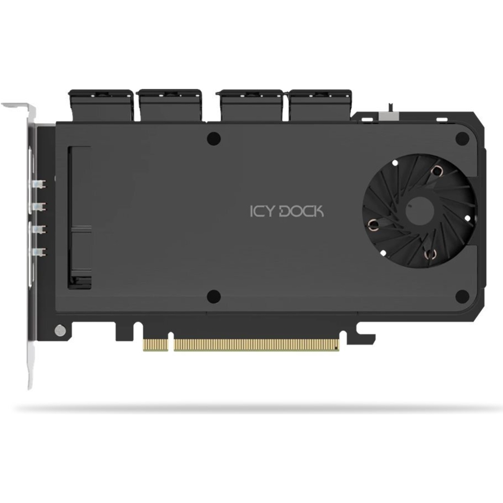 Icy Dock Adapter 4 X M.2 NVMe SSD Mobile Rack Adapter Card