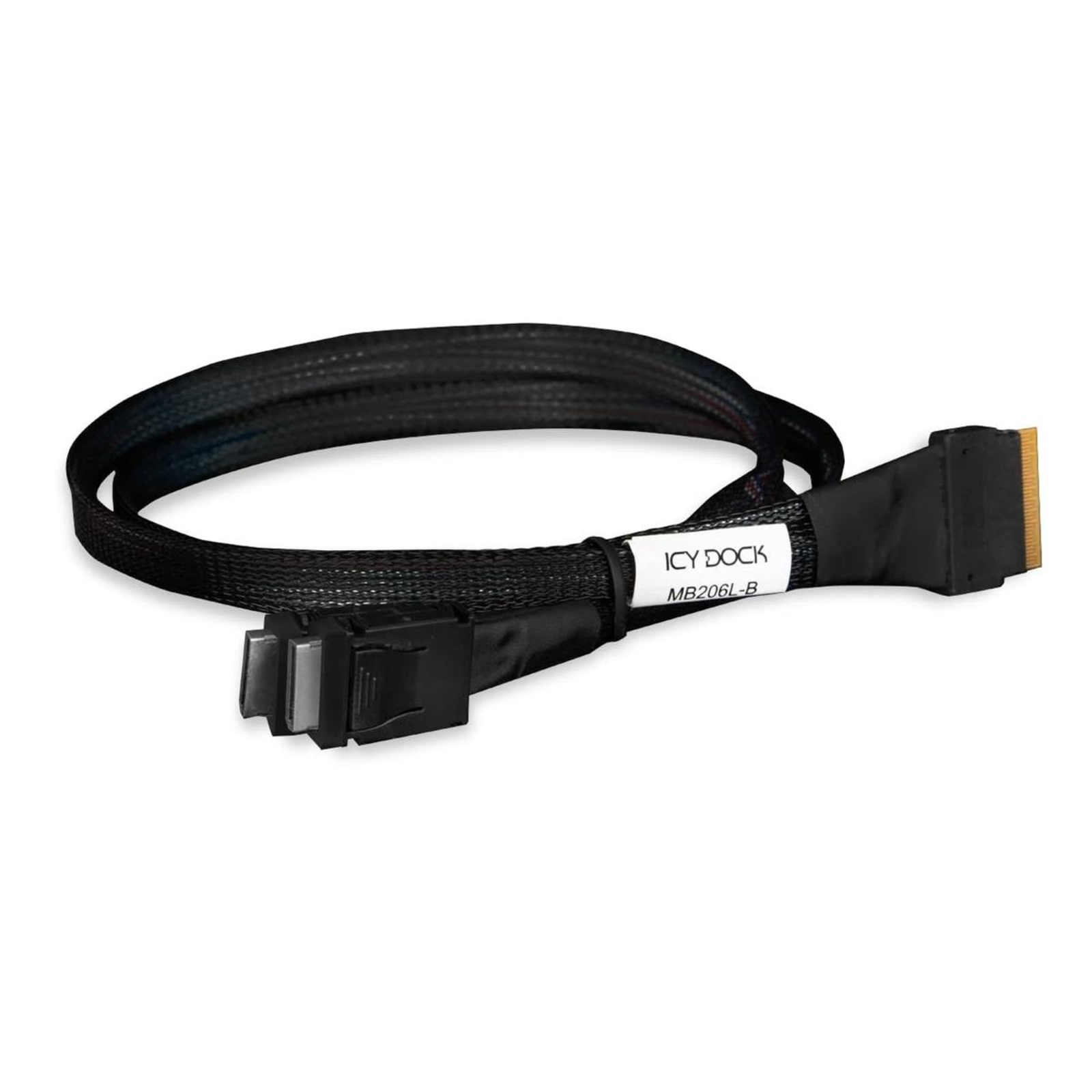 Icy Dock MB206L-B Internal SAS Cable 8i Slim SAS (SFF-8654)