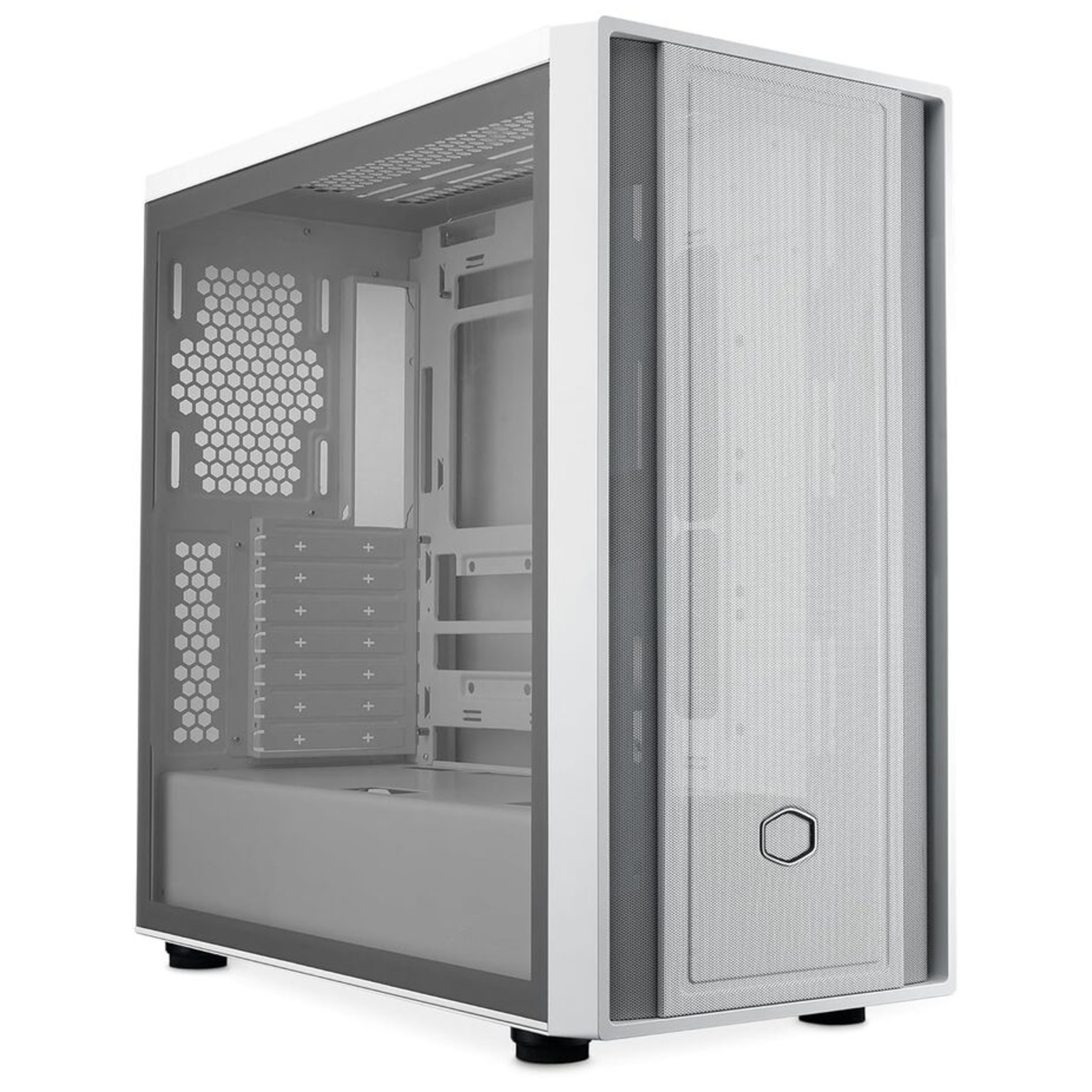 Cooler Master MasterBox 600 Lite Tower Extended ATX No Power Supply White