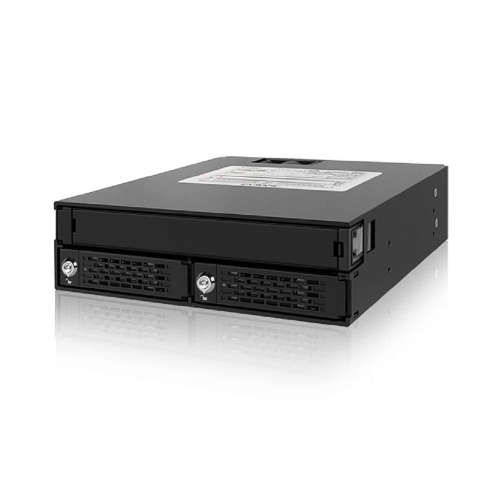 ICY DOCK Server Backplane 2x6.3cm SATAI-III SAS in 1x5.25