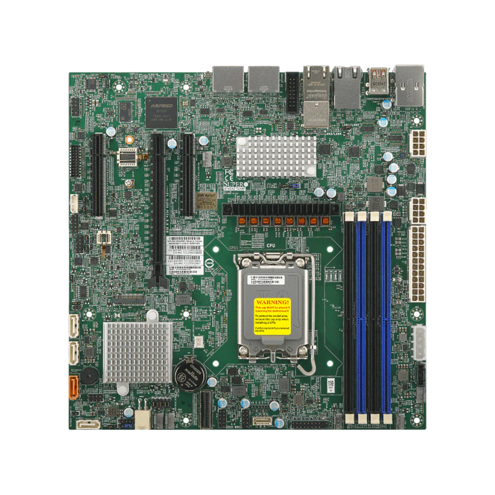 Supermicro Motherboard X14SAZ-TLN4F Micro-ATX Socket 1851 Single motherboard Intel Core Ultra