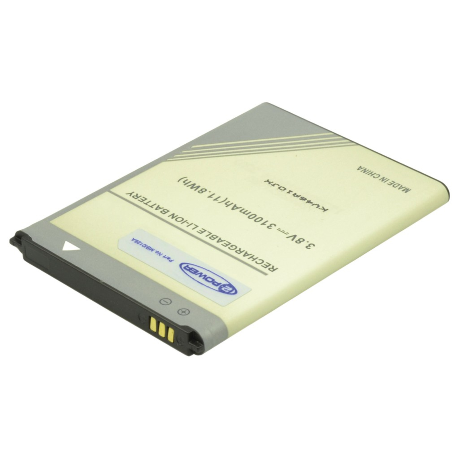 2-POWER Smartphone Battery Battery 3,100 MAh
