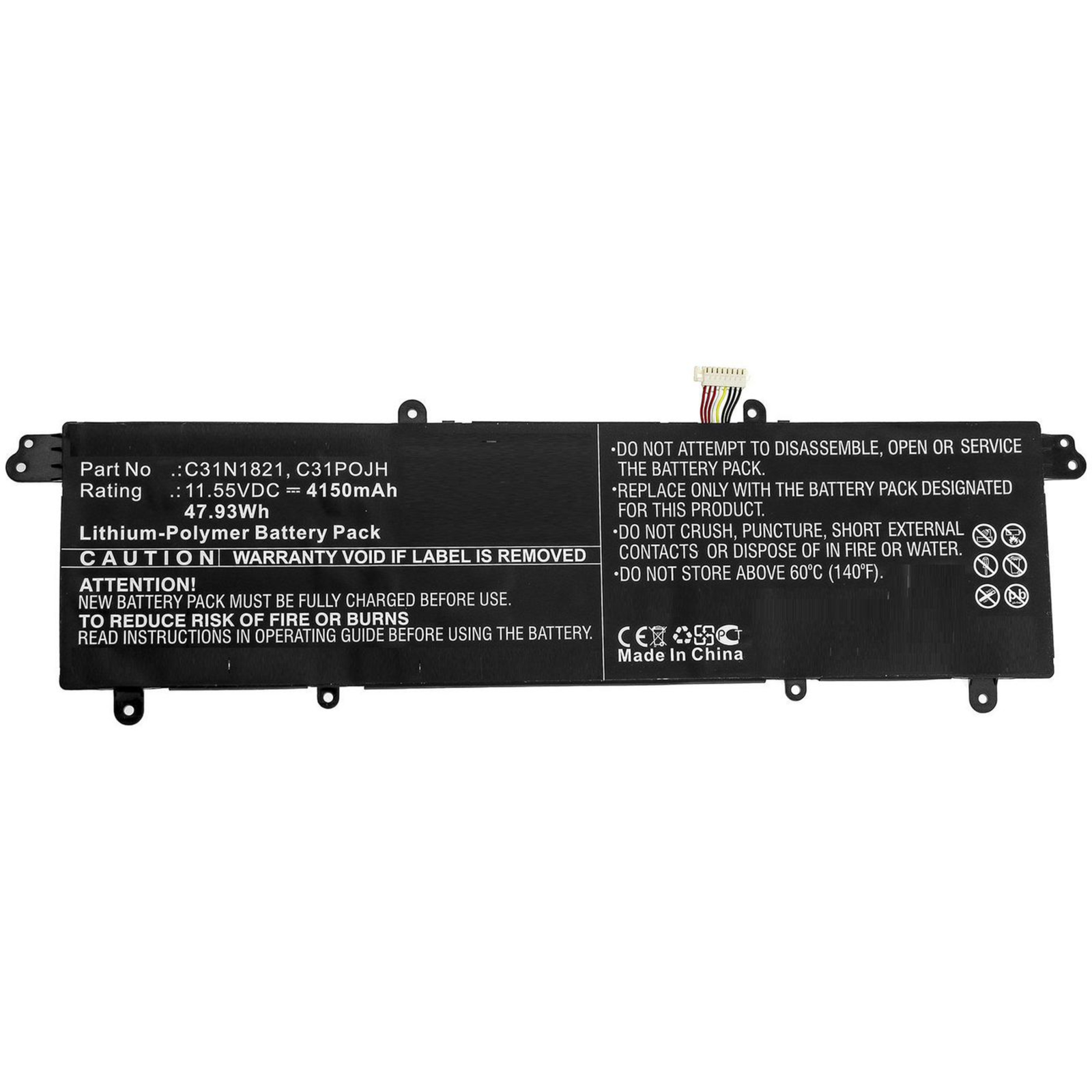 CoreParts MBXAS-BA0253 Battery ASUS Vivobook