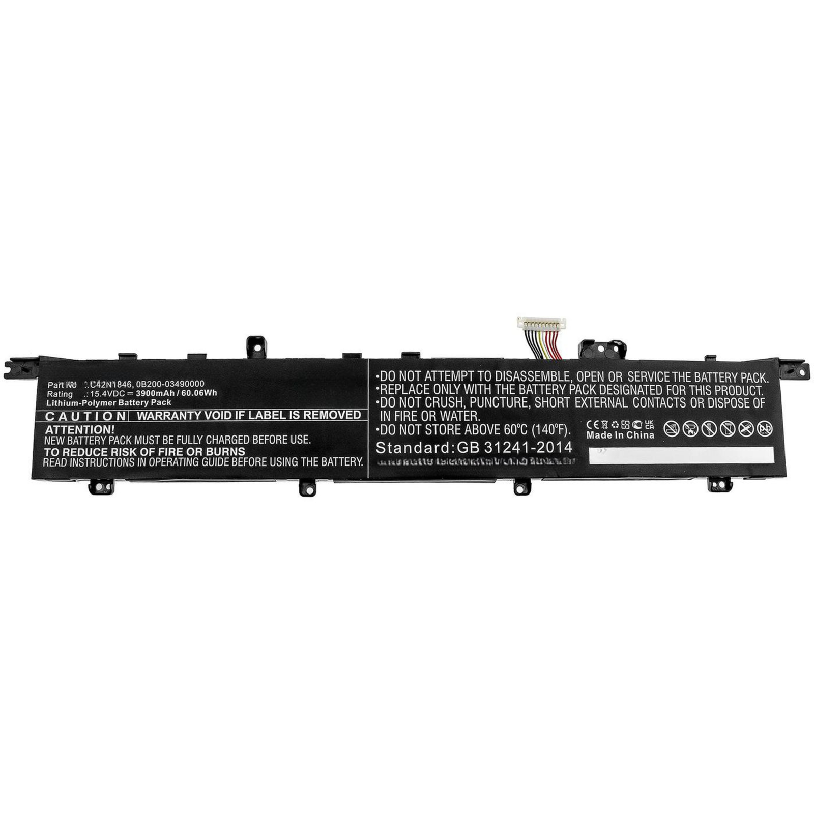 CoreParts MBXAS-BA0291 Battery ASUS UX581 UX581GV ZenBook Duo Pro UX581GV