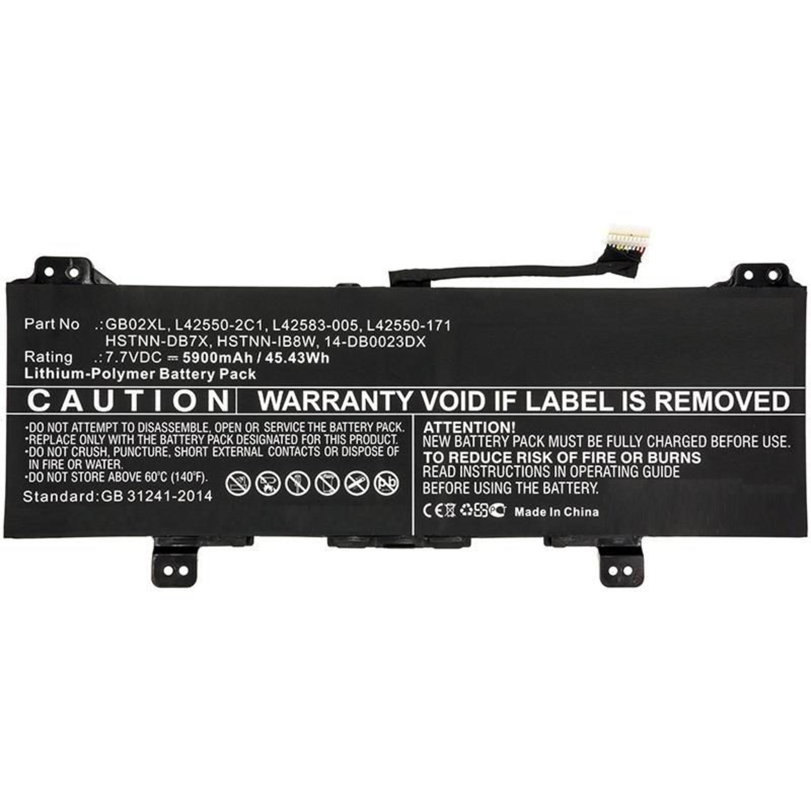 CoreParts MBXHP-BA0215 Battery HP Chromebook X360 11