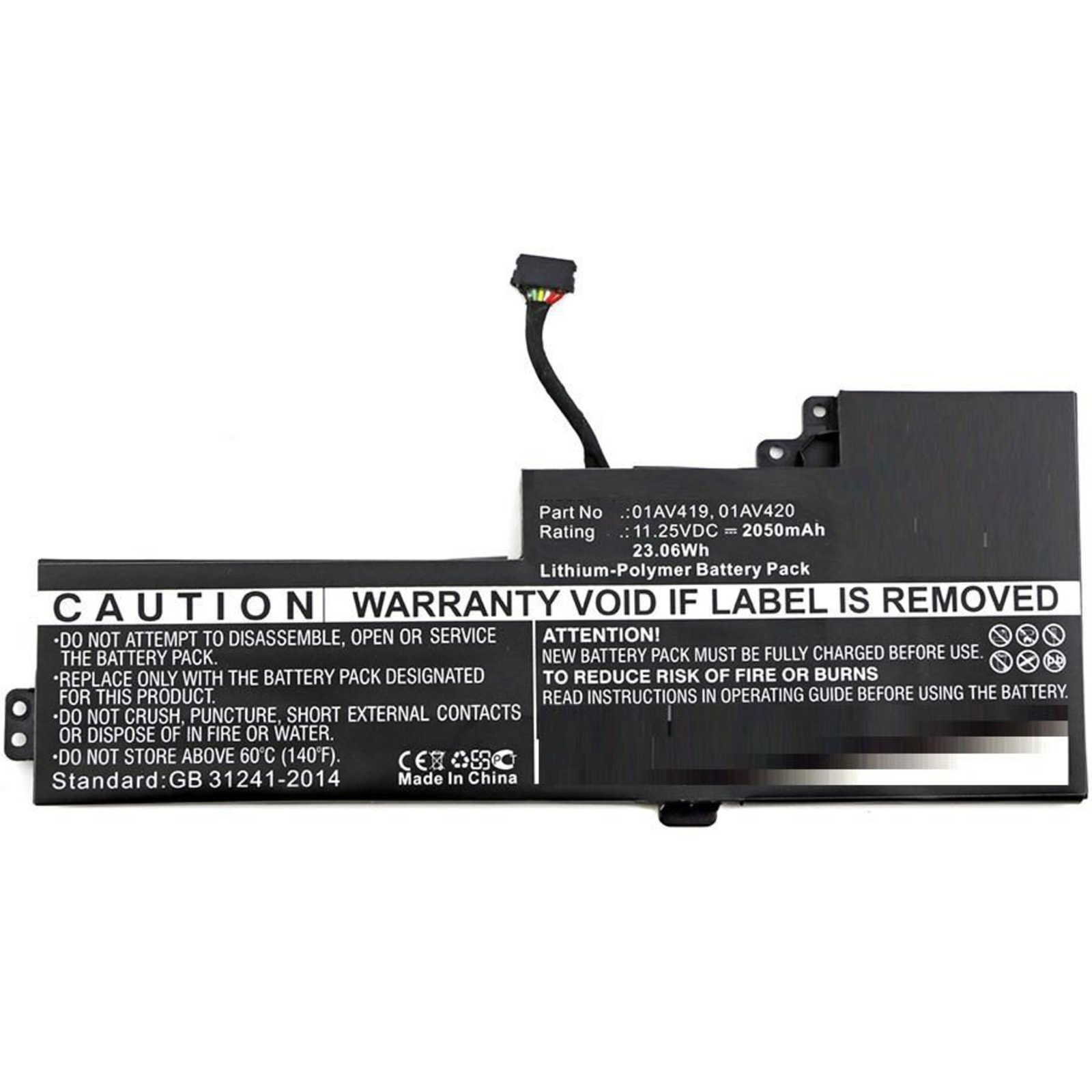 CoreParts MBXLE-BA0175 Battery Lenovo ThinkPad T470 ThinkPad T470 20HD002TCD ThinkPad T470