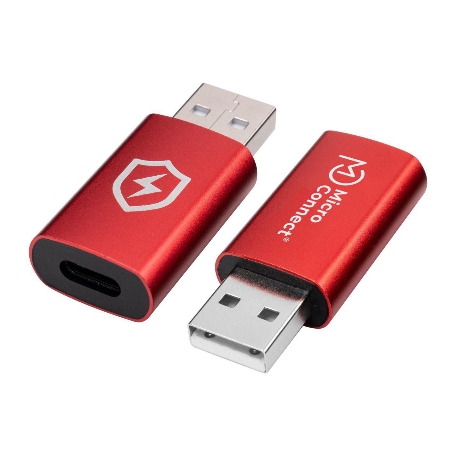 Micro Connect Safe Charge USB-A to C Data Blocker Adapter