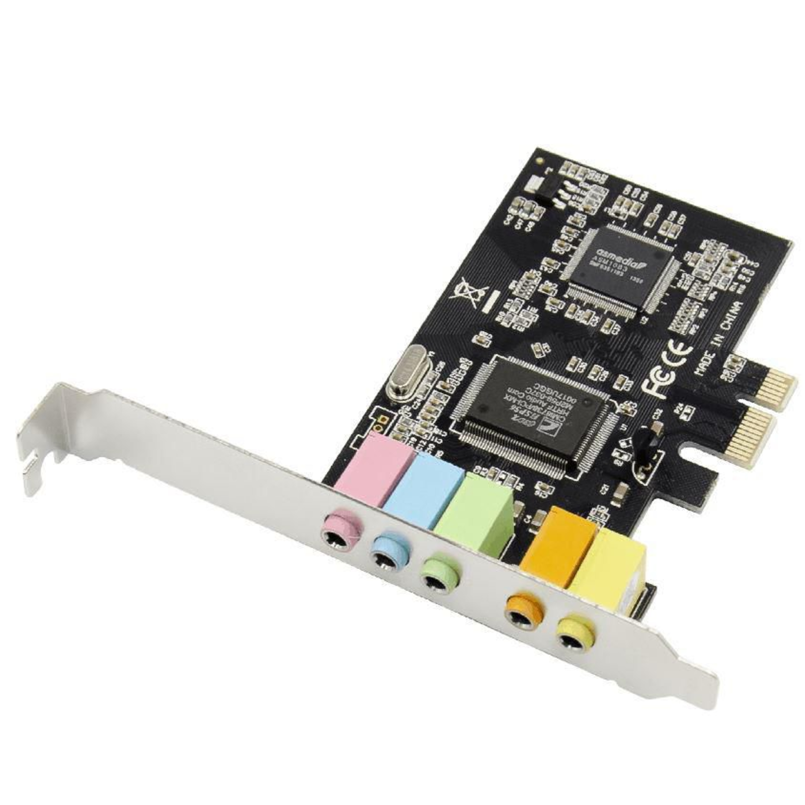 Micro Connect 5.1 Channels PCIe Sound CardMain ChipcmI 8738 Channels