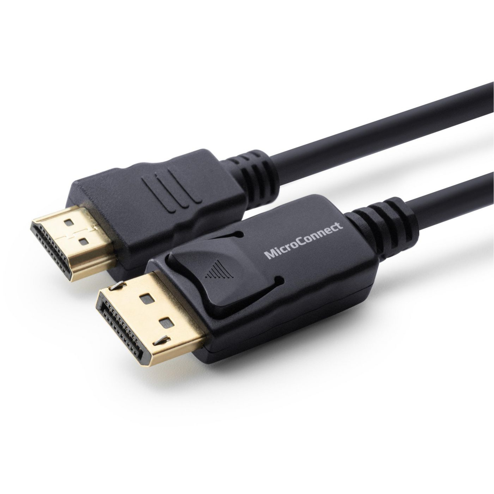 Micro Connect Adapter Cable DisplayPort Male Snapped to HDMI Male 5M