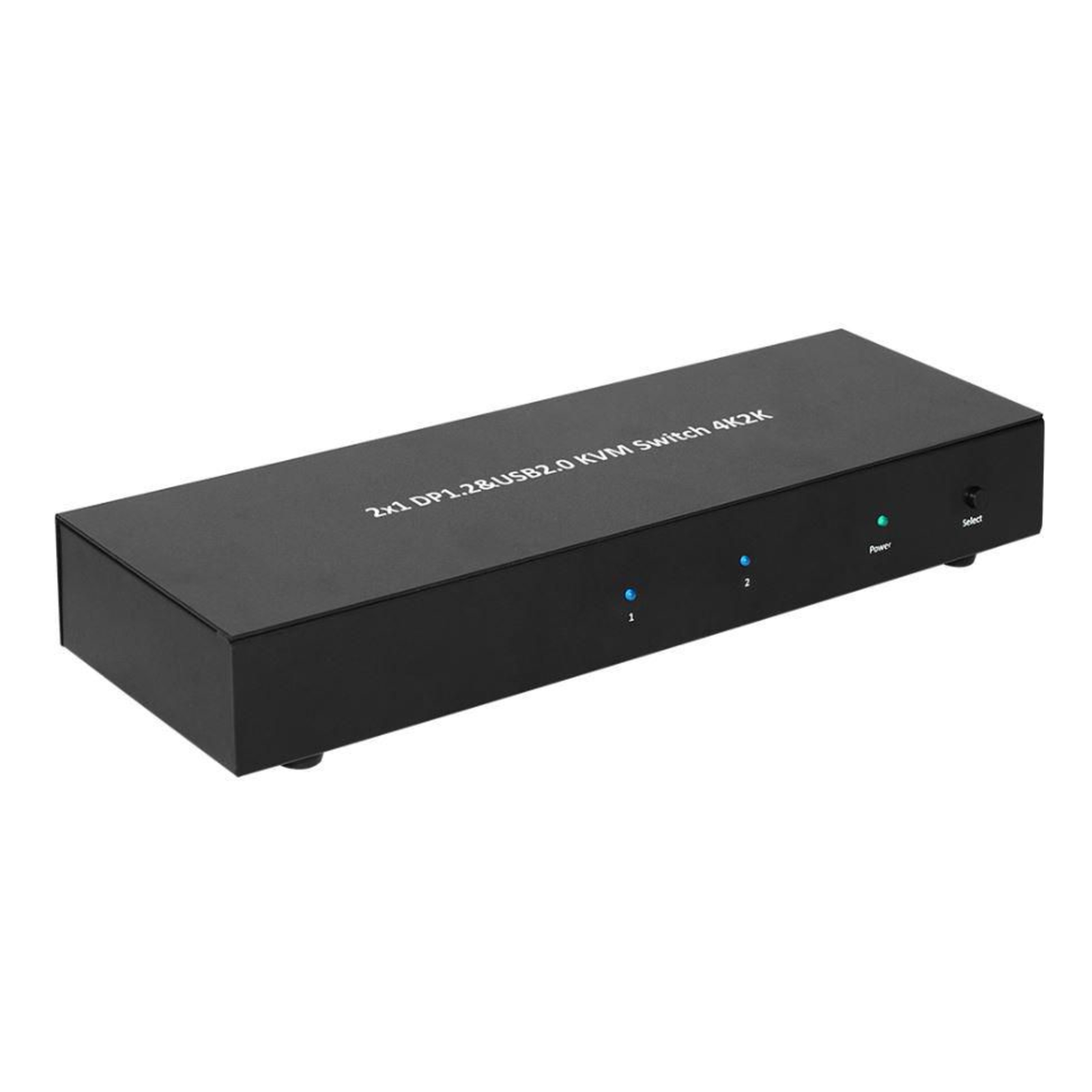Micro Connect Displayport & USB 2 to 1 Way KVM Switch 4K2K