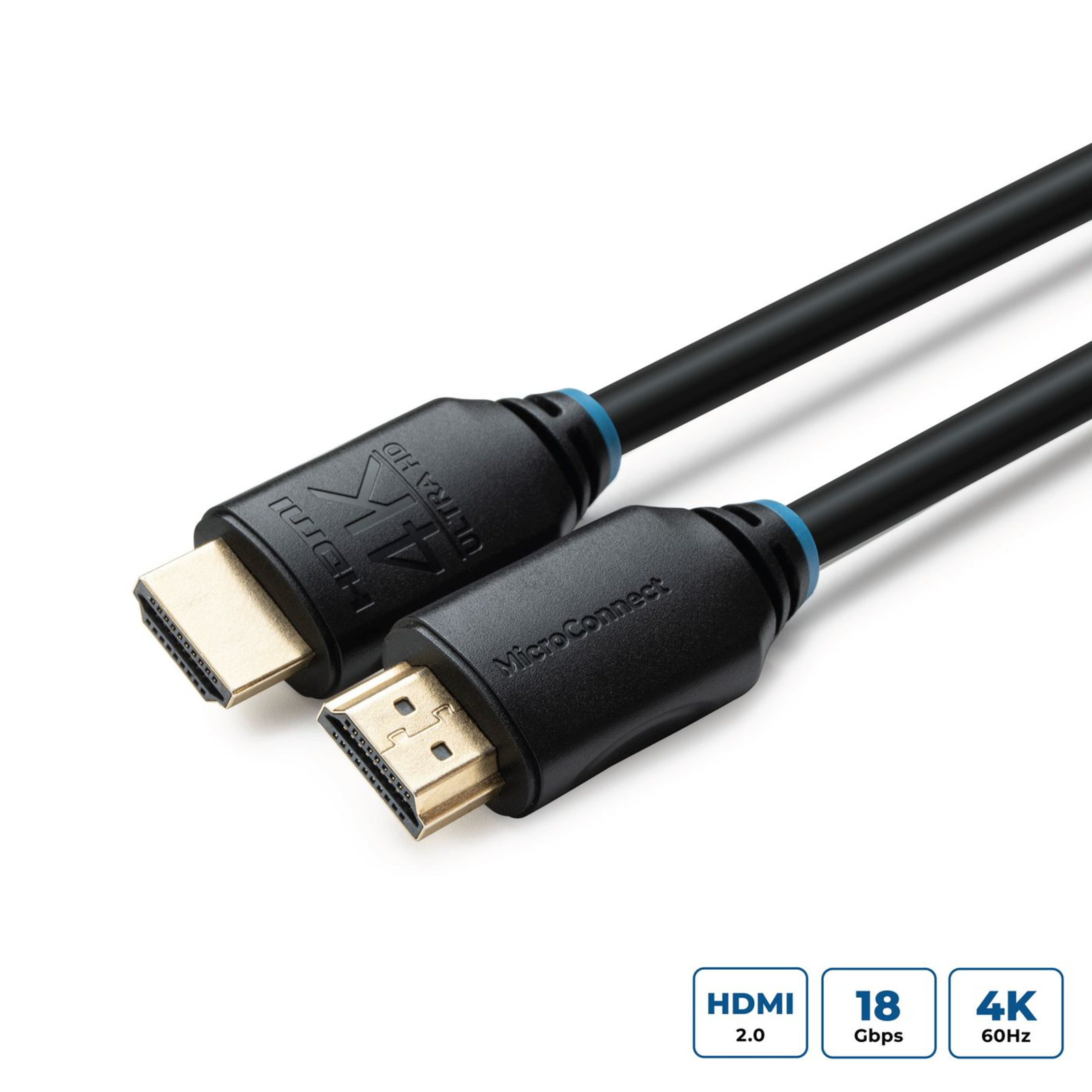 Micro Connect HDMI Cable 4K 1m Supports 2.0 4K 60Hz