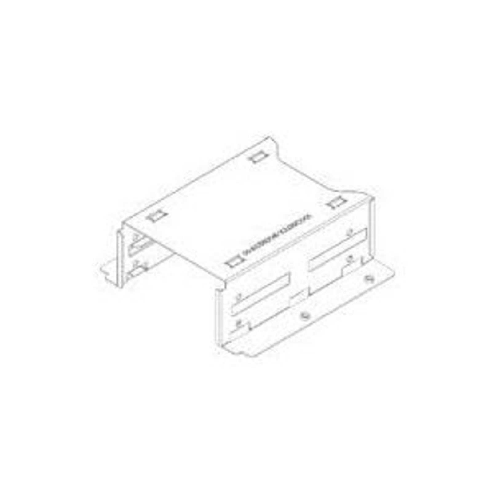 Supermicro 2x2.5 Fixed HDD/SSD Bracket