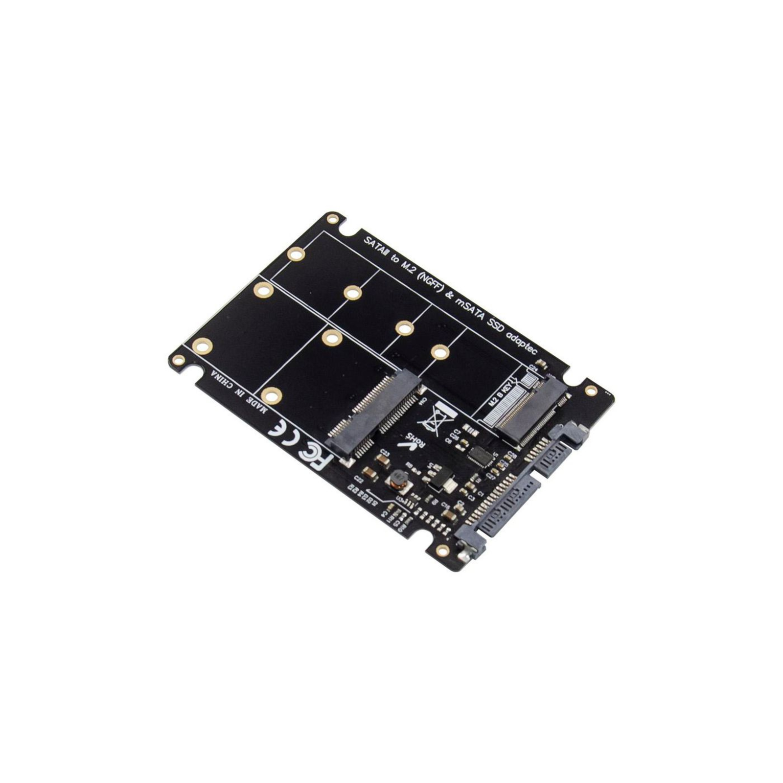 Micro Connect Adapter 2.5inch SATA to M.2 MSATA Main Chip ASM1456