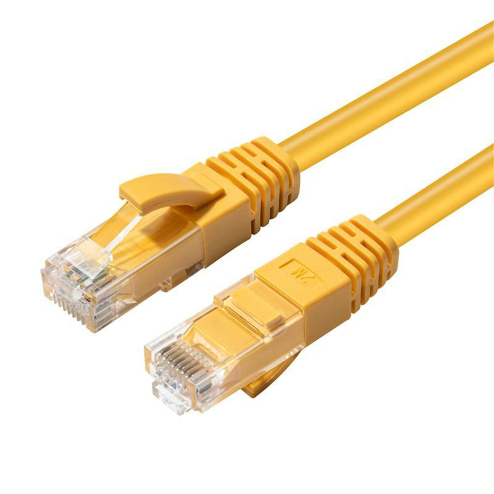 Micro Connect CAT6A UTP 20m Yellow LSZH