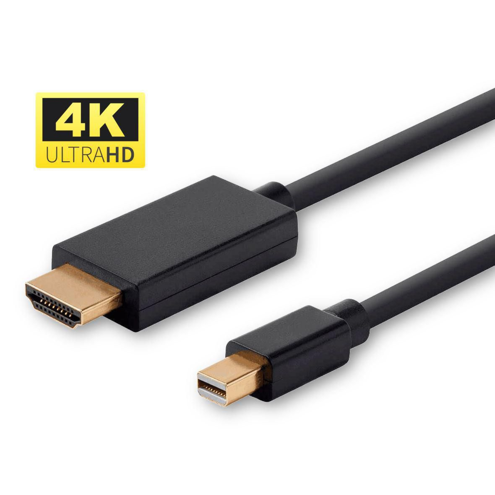 Micro Connect 4K Mini Displayport to HDMI Cable 1m Incl. Audio